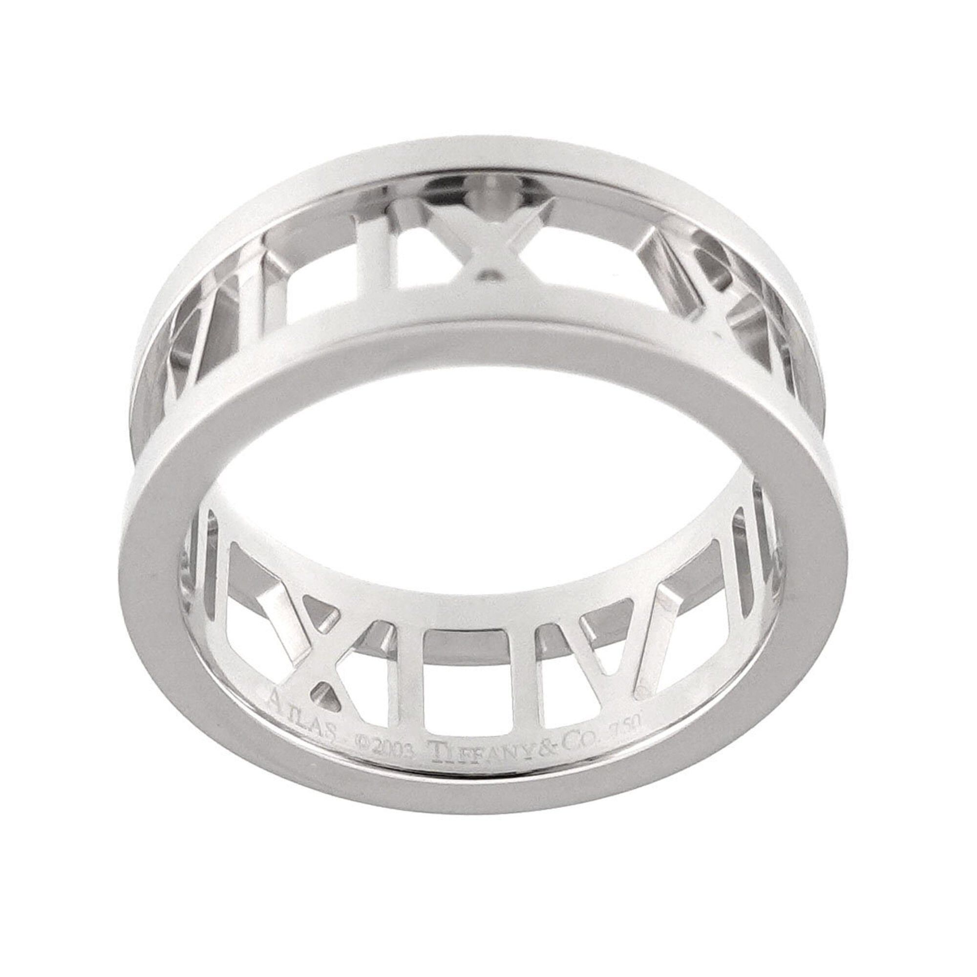 Tiffany & Co. Tiffany & Co. Atlas Ring, 18K White Gold (750) Size ONE SIZE - 3 Thumbnail