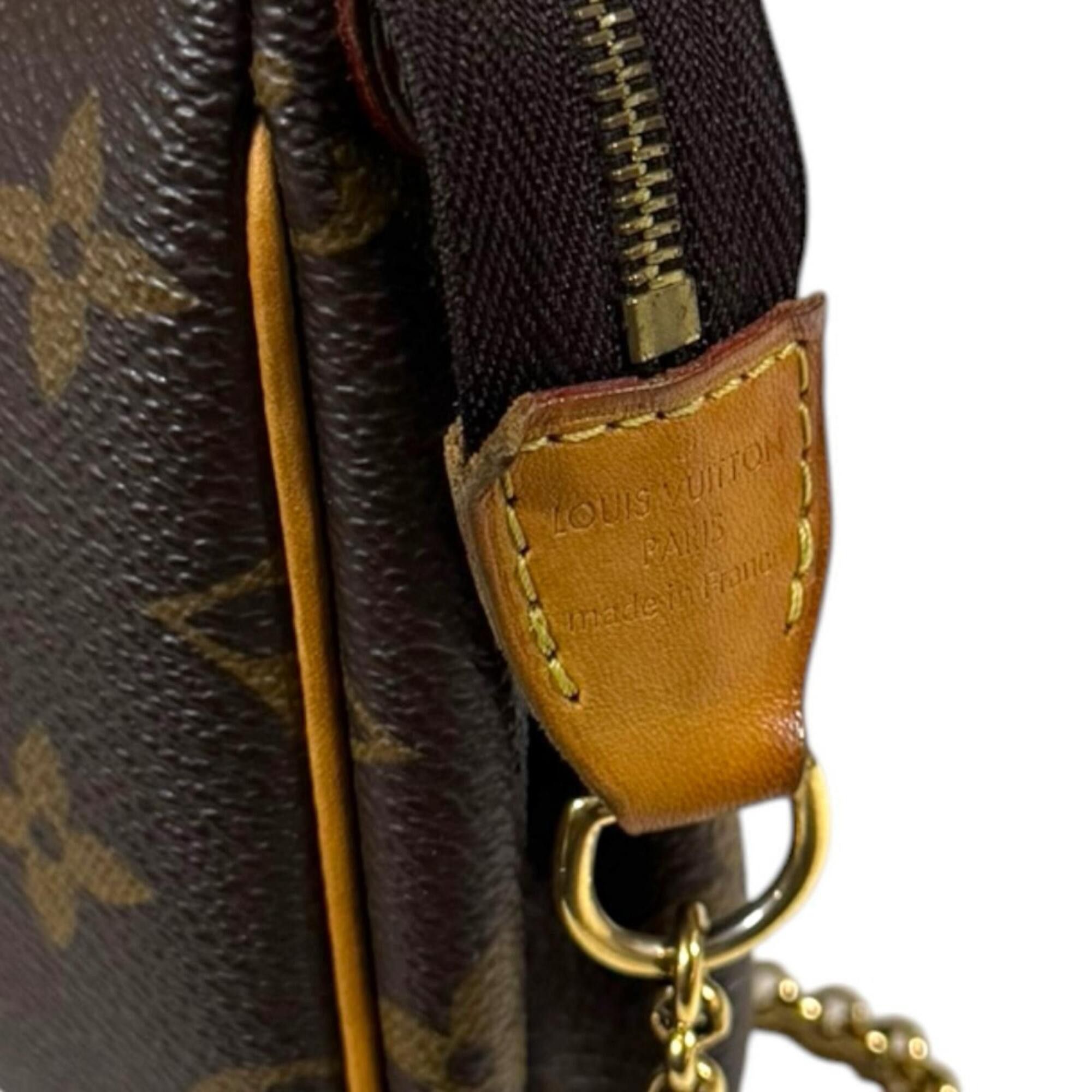 Louis Vuitton Louis Vuitton Eva Monogram Shoulder Bag, Canvas M95567 Brown, Women's, LOUIS VUITTON 2-way Size ONE SIZE - 12 Thumbnail