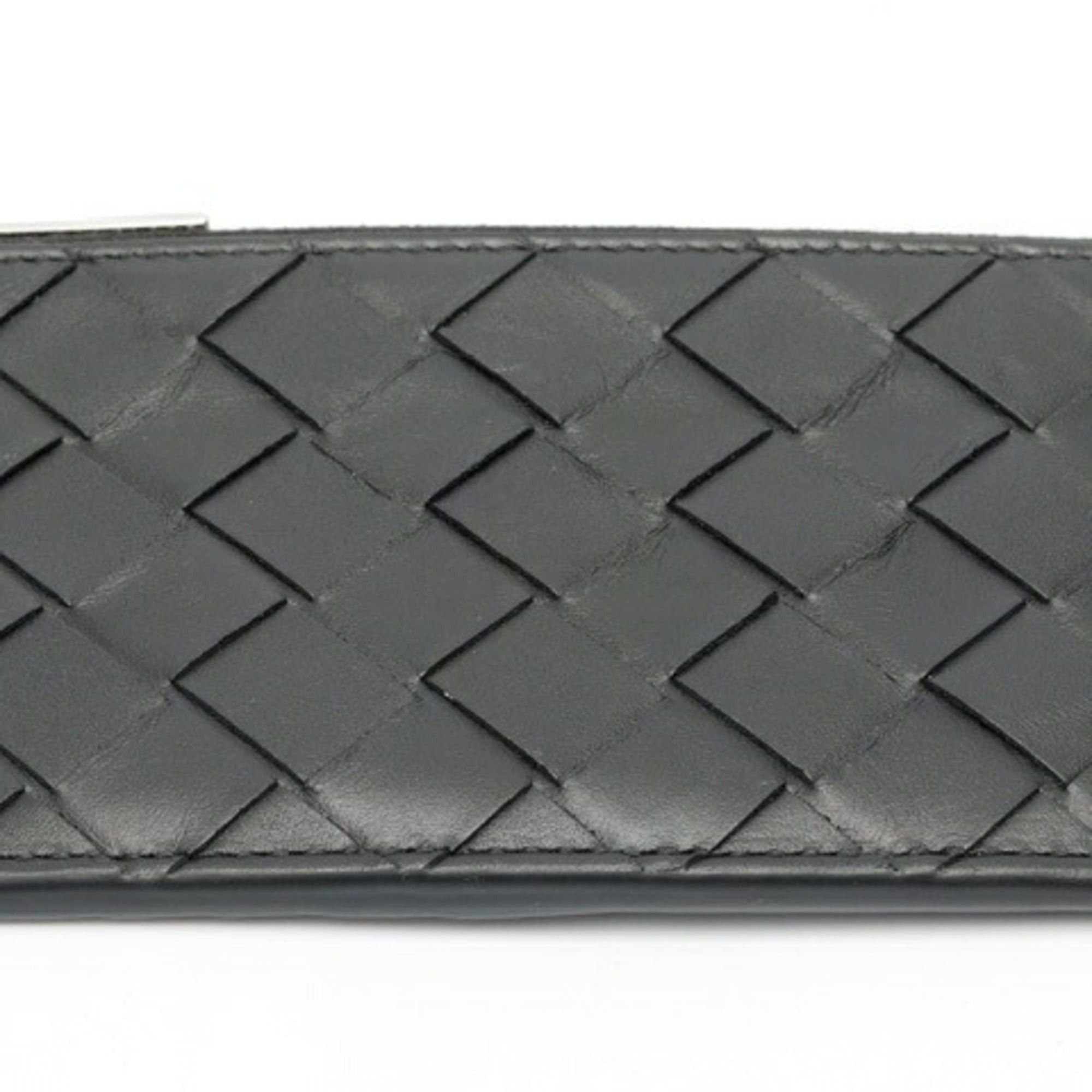 Bottega Veneta Bottega Veneta Card Case Coin Holder 729543 Intrecciato Leather Black Size ONE SIZE - 3 Thumbnail