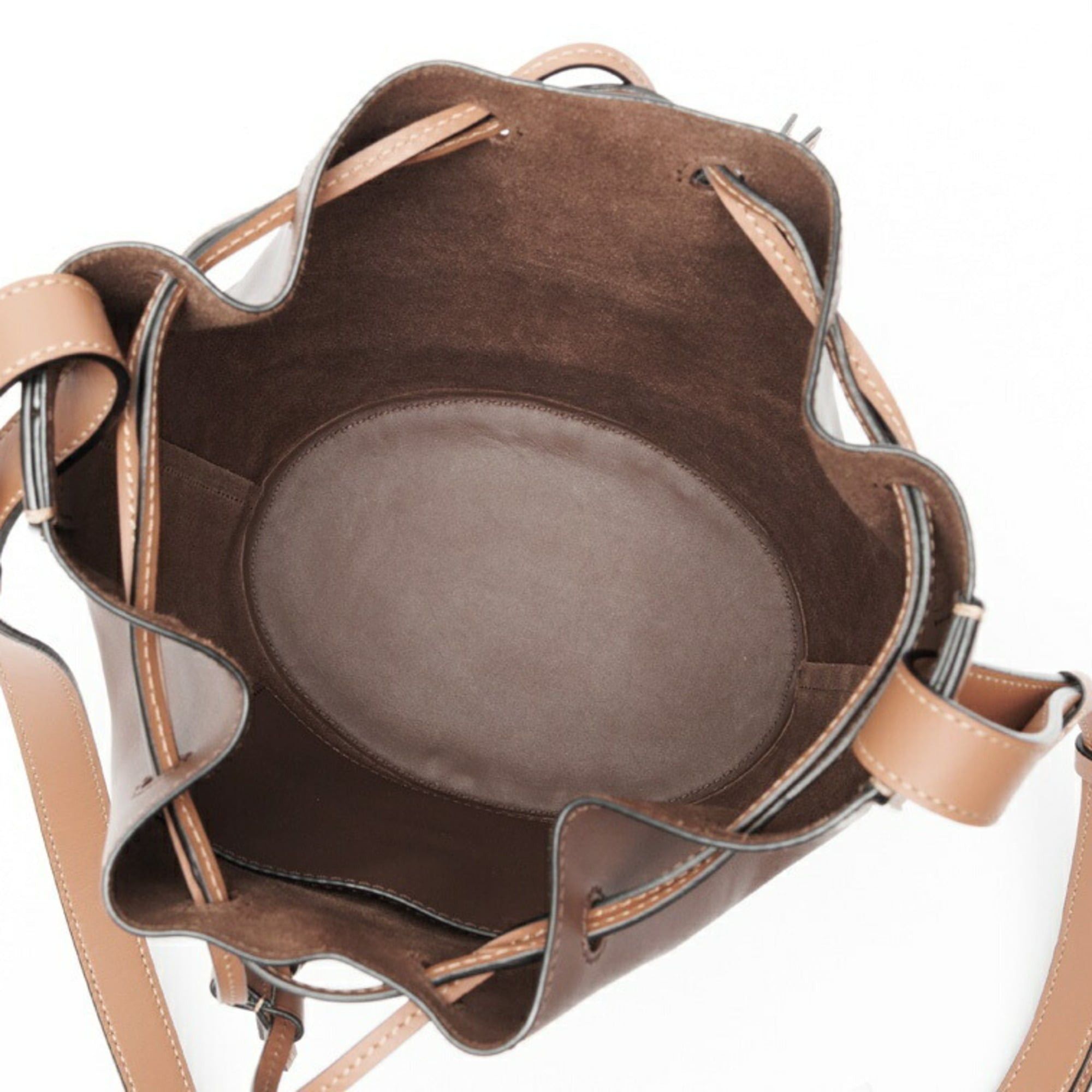 Loewe Loewe Balloon Bag Small Shoulder A686C31X01 326.76AC31 Leather Brown Tan Size ONE SIZE - 6 Thumbnail