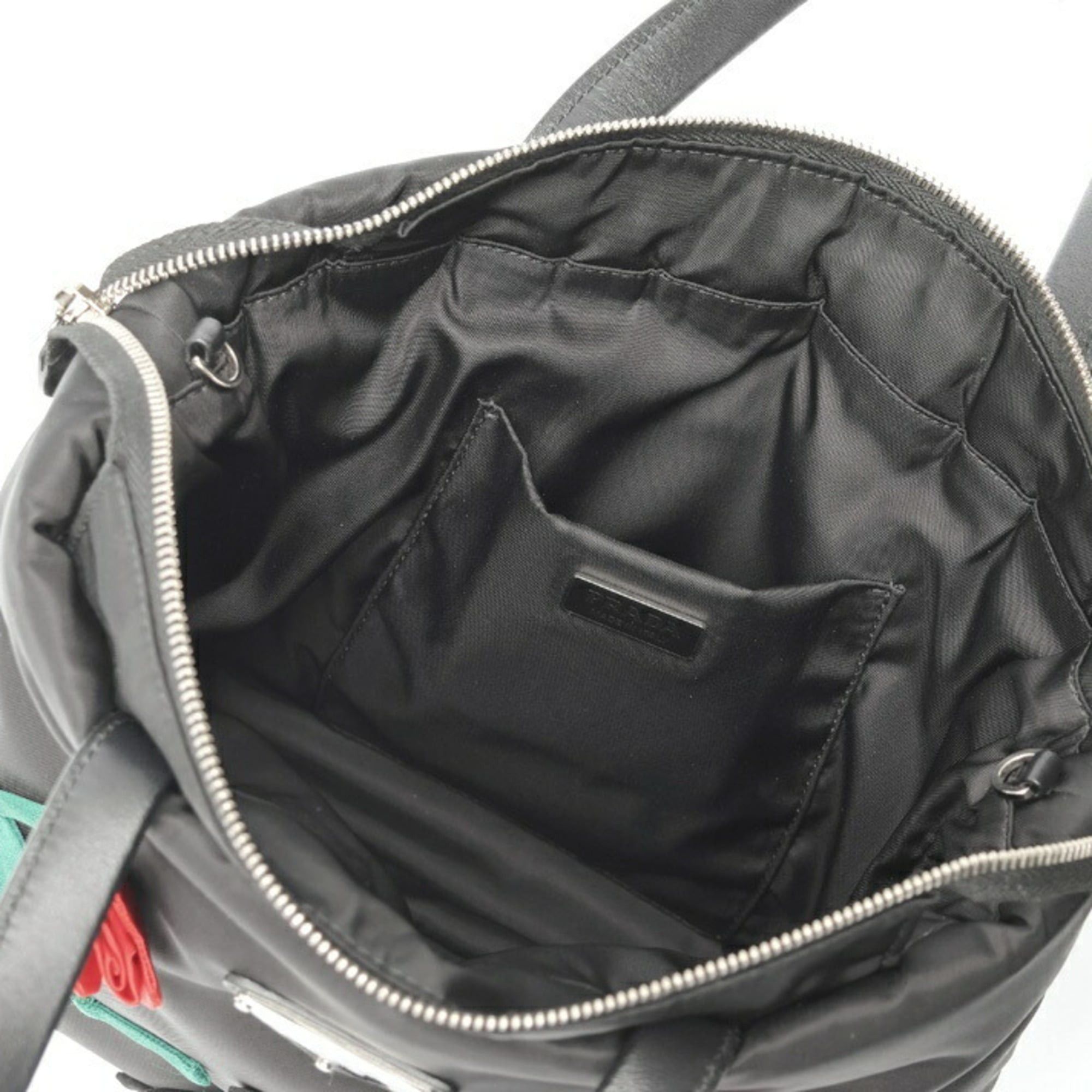 Prada Prada Tote Bag Shoulder 1BA257 Nylon Black Size ONE SIZE - 6 Thumbnail