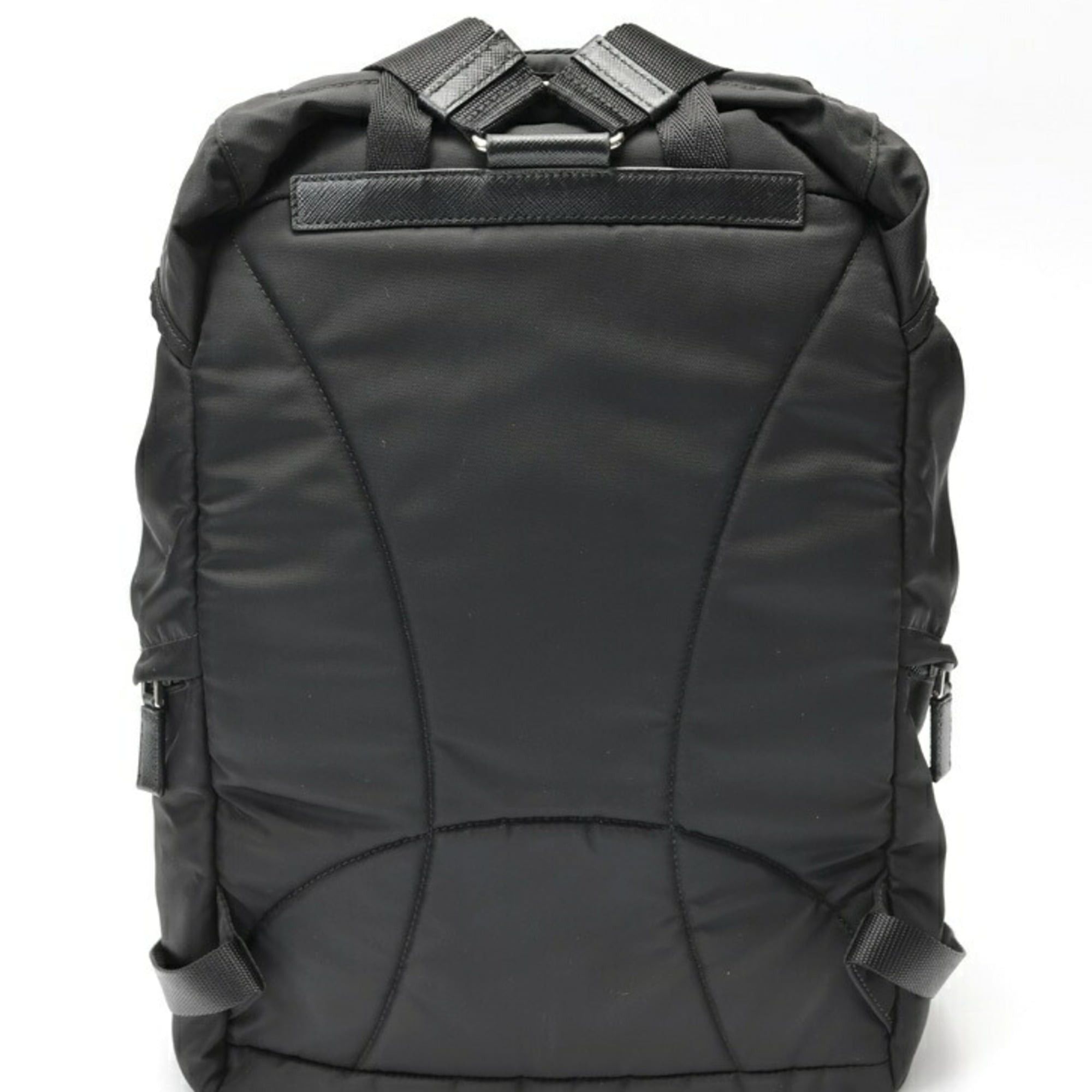 Prada Prada Nylon Backpack Rucksack 1BZ039 Black Size ONE SIZE - 3 Thumbnail