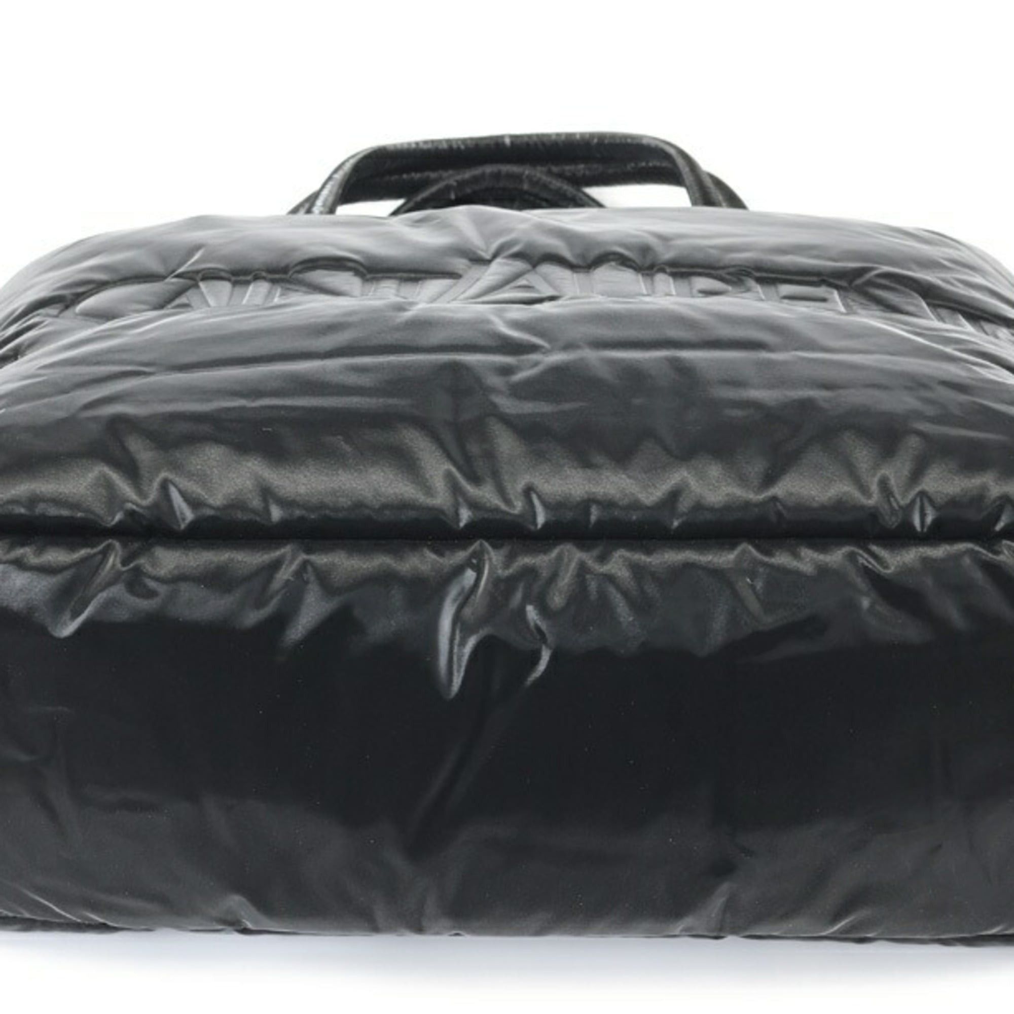 Saint Laurent Paris Saint Laurent Wide Puffer Tote Bag 756269, Nylon, Black Size ONE SIZE - 4 Thumbnail