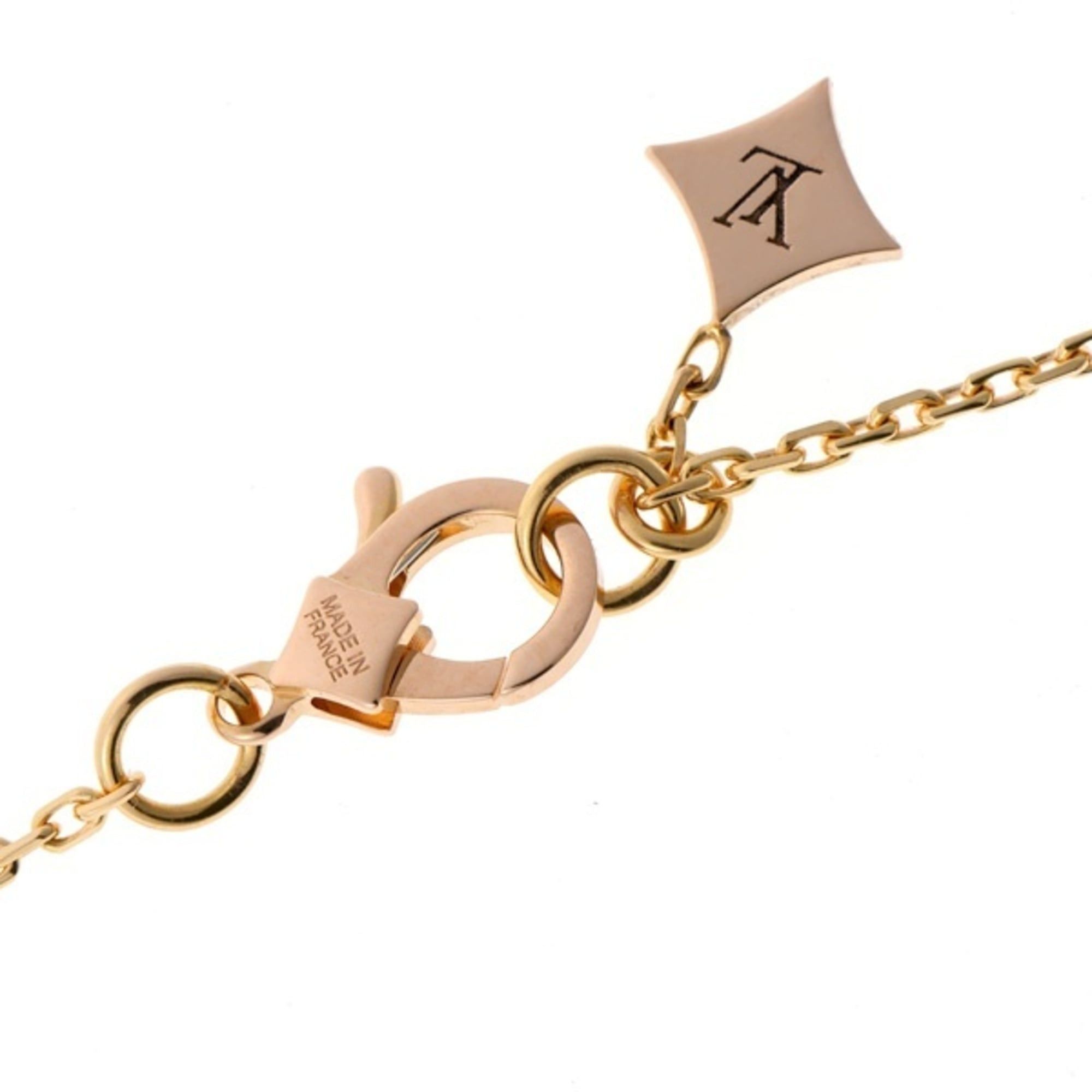 Louis Vuitton Louis Vuitton LV Diamond Star Pendant Necklace Q03842, 18K Pink Gold, Diamond, 42.5 cm Size ONE SIZE - 7 Thumbnail