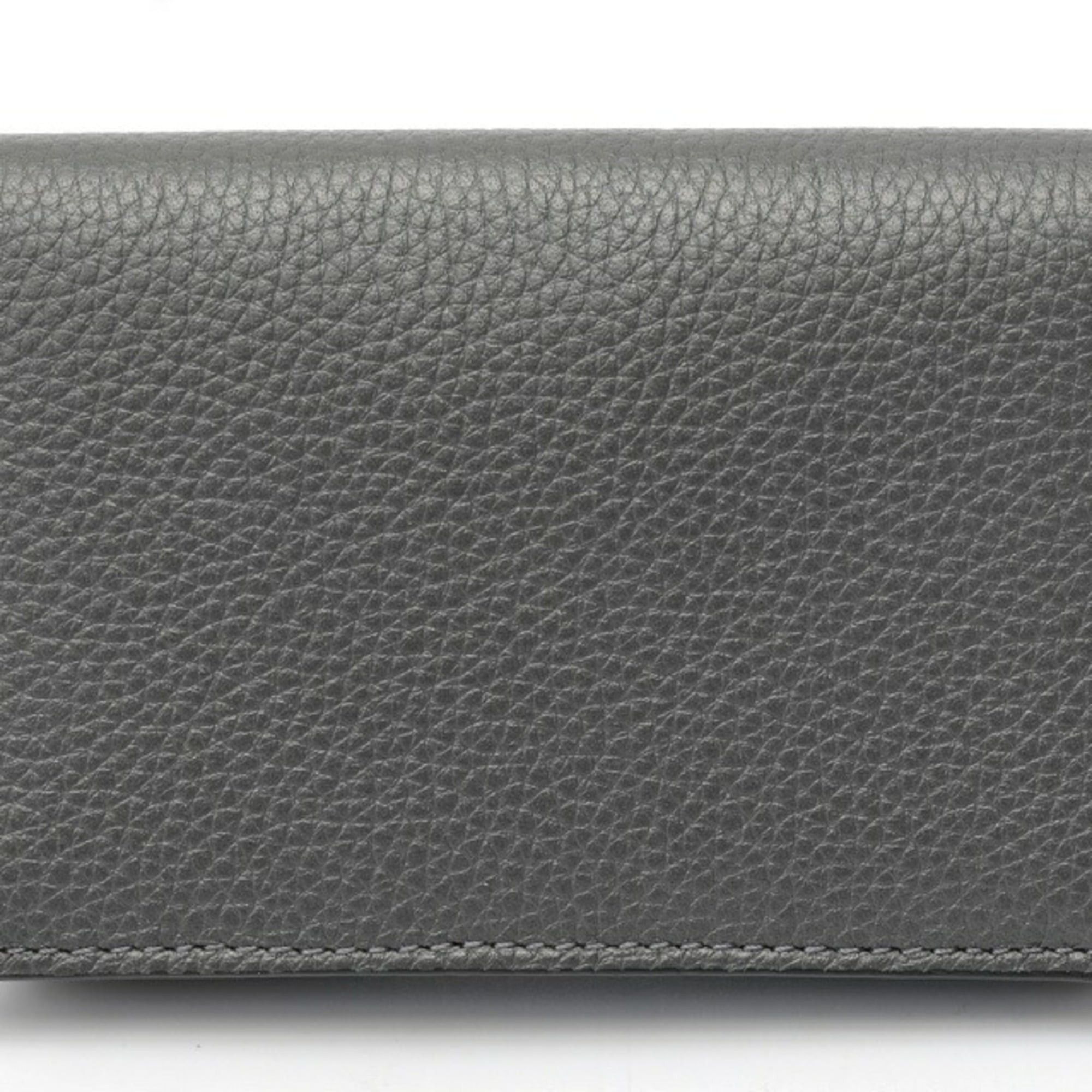 Loewe Loewe Card Holder/Card Case C660M97X04, Soft Grain Calf Leather, Anthracite (Gray) Size ONE SIZE - 2 Thumbnail