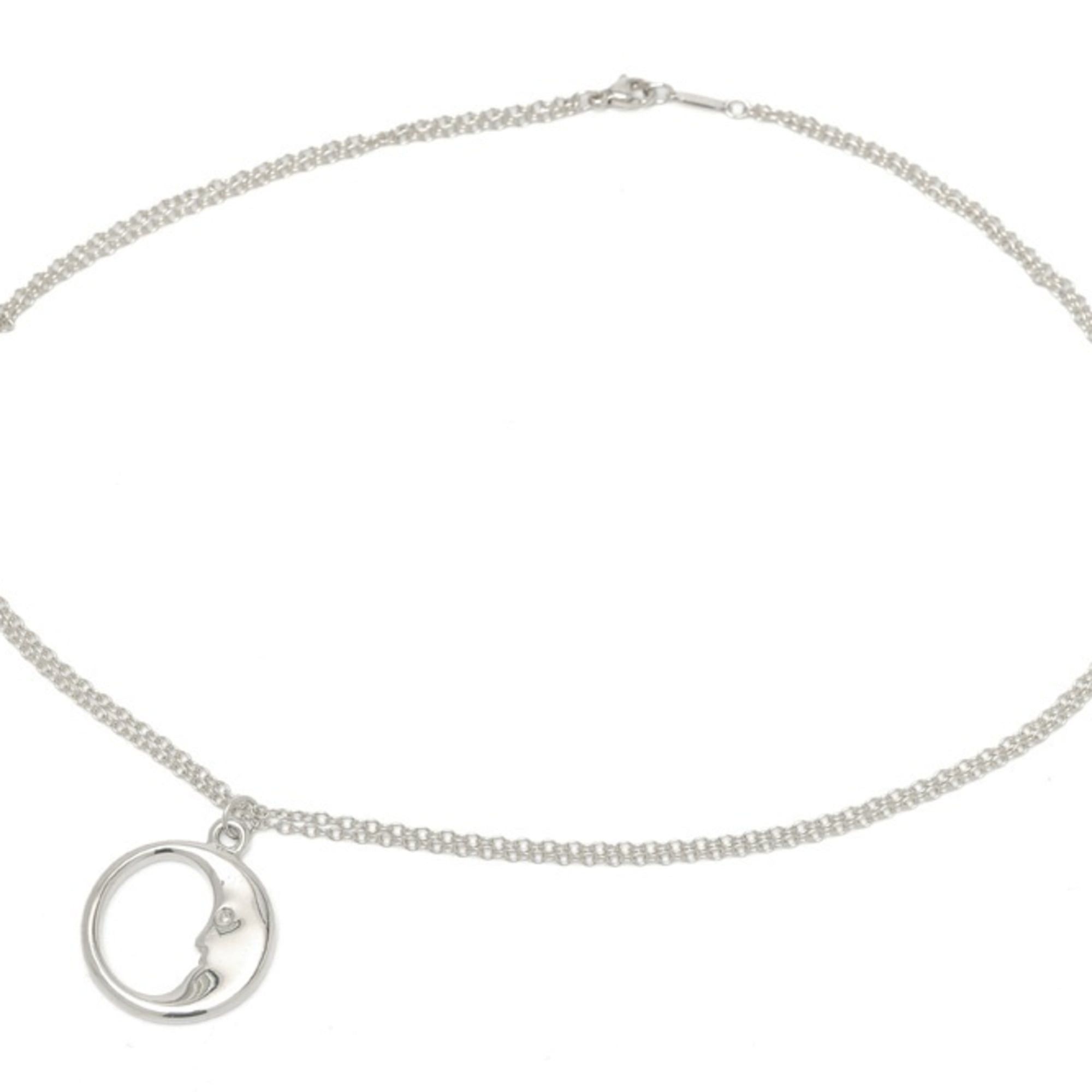 Tiffany & Co. Tiffany & Co. Man in the Moon Necklace, Sterling Silver (925), 41 cm Size ONE SIZE - 4 Thumbnail