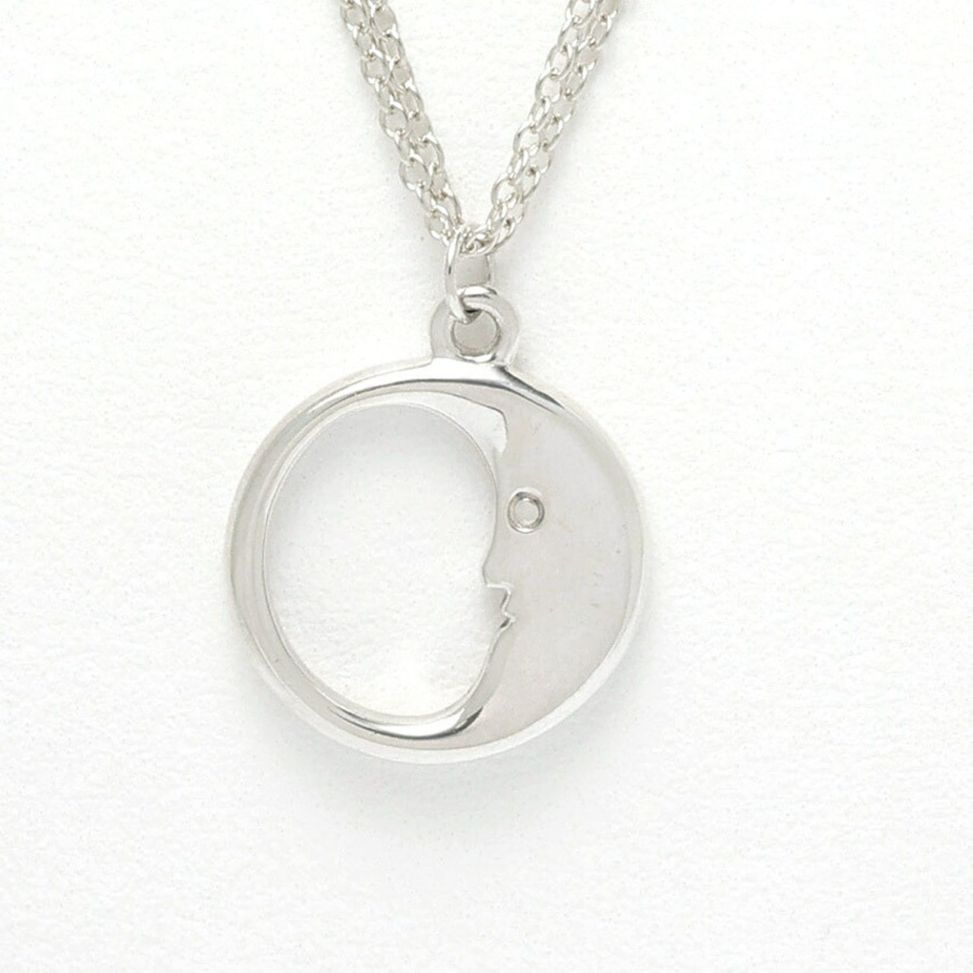 Tiffany & Co. Tiffany & Co. Man in the Moon Necklace, Sterling Silver (925), 41 cm Size ONE SIZE - 3 Thumbnail