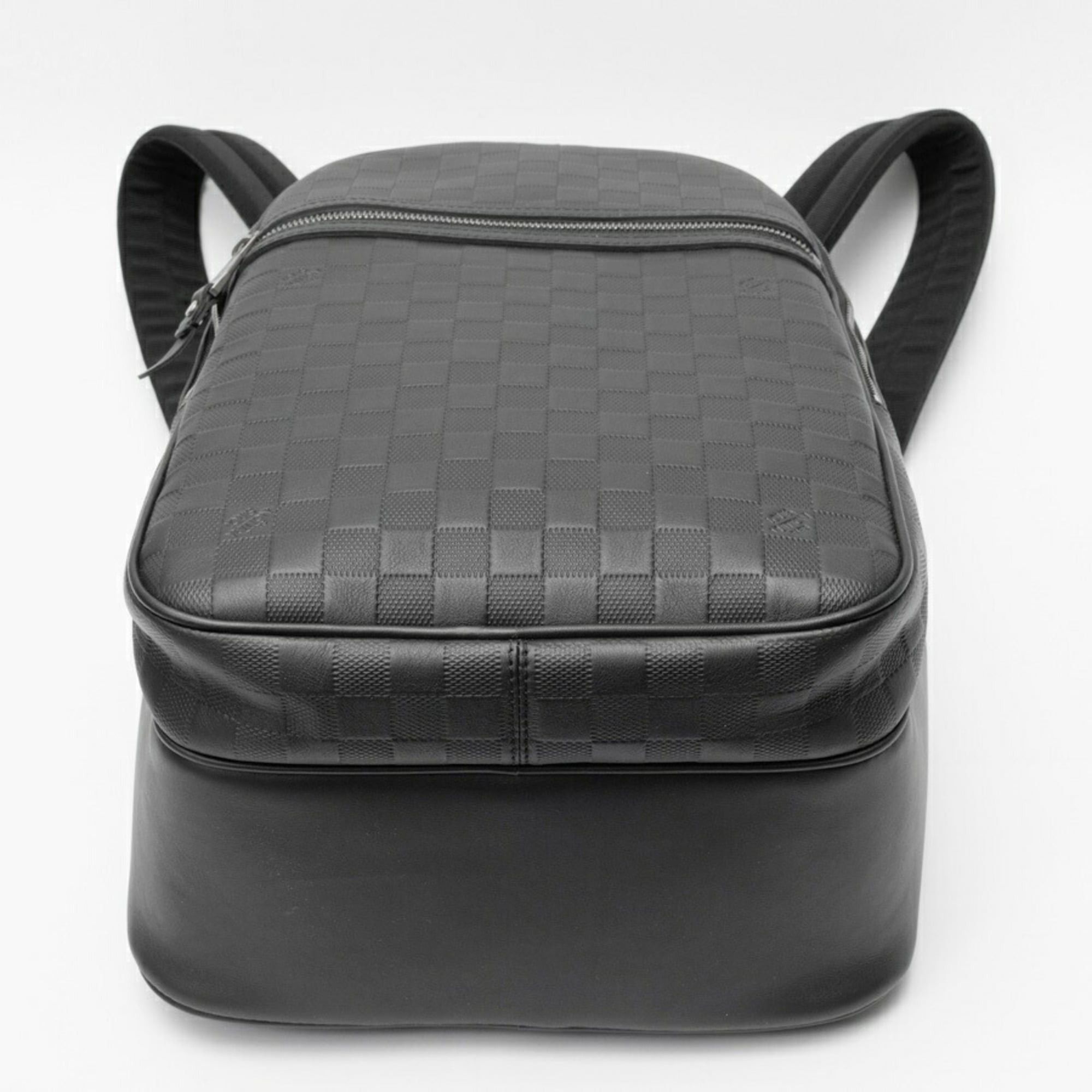 Louis Vuitton Louis Vuitton Michael Backpack N41330, Damier Infini Leather, Black Size ONE SIZE - 4 Thumbnail