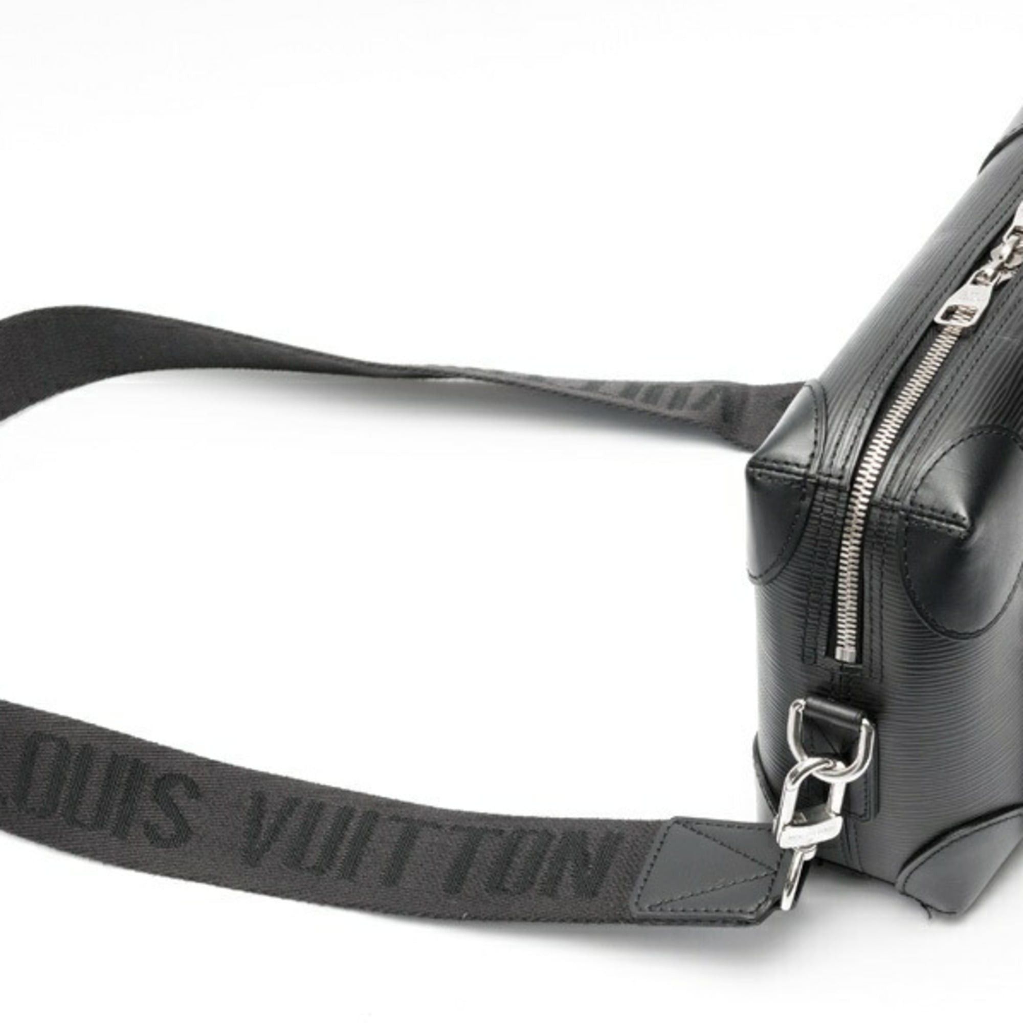 Louis Vuitton Louis Vuitton Malle Souple Shoulder Bag M56599, Epi Leather, Black Size ONE SIZE - 2 Thumbnail
