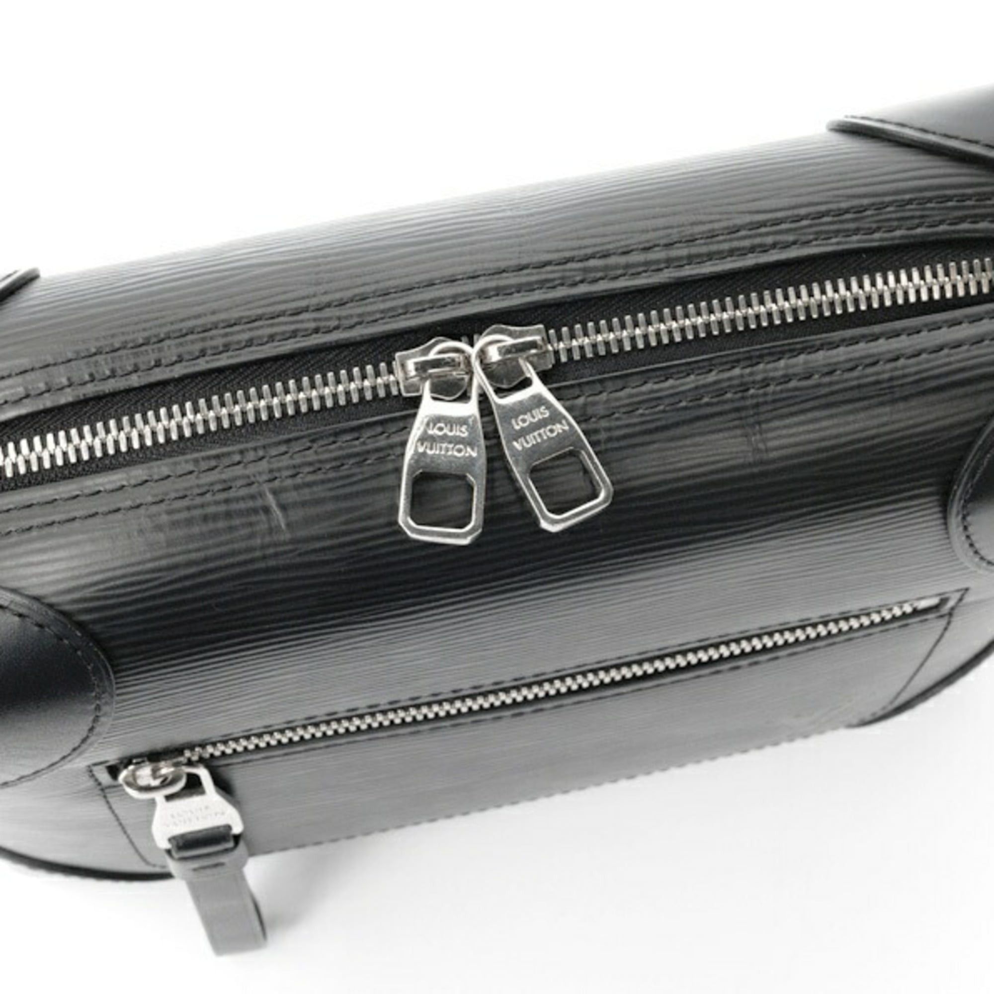 Louis Vuitton Louis Vuitton Malle Souple Shoulder Bag M56599, Epi Leather, Black Size ONE SIZE - 7 Thumbnail