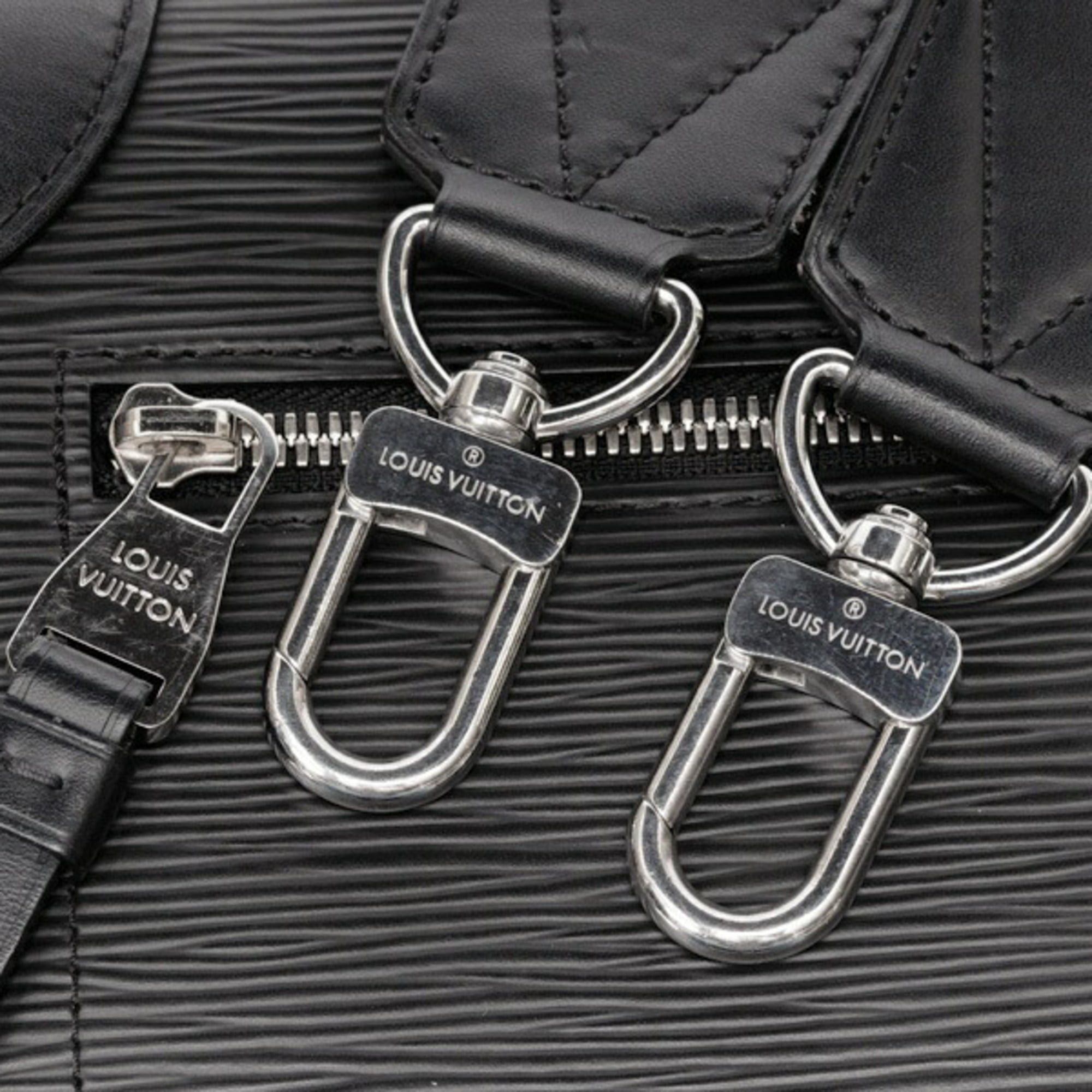 Louis Vuitton Louis Vuitton Malle Souple Shoulder Bag M56599, Epi Leather, Black Size ONE SIZE - 6 Thumbnail