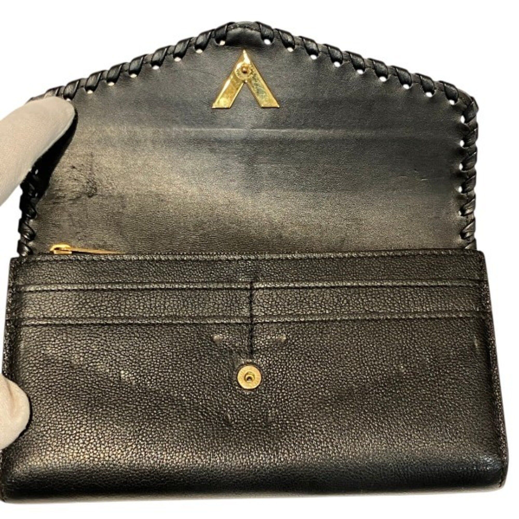 Louis Vuitton Louis Vuitton Monogram Portefeuille Very M62059 Noir Long Wallet Bi-fold for Women Size ONE SIZE - 3 Thumbnail