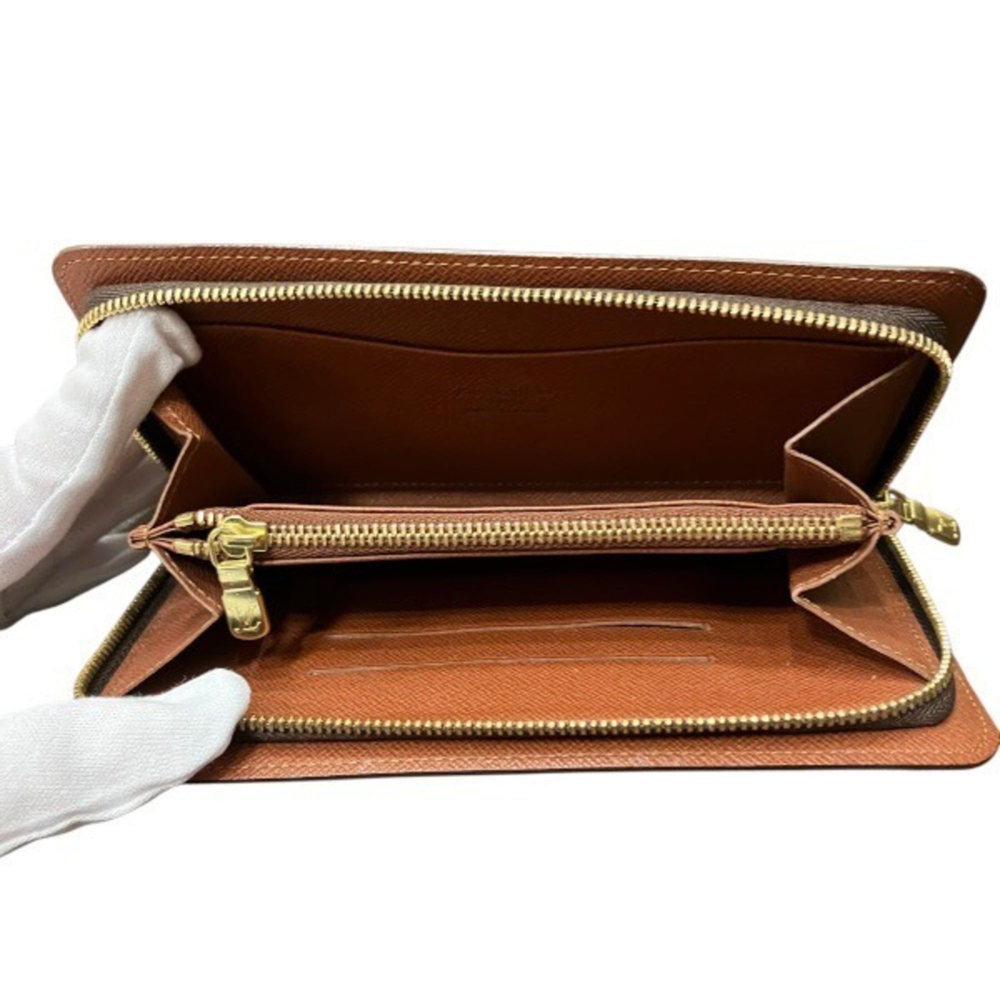 Louis Vuitton Louis Vuitton Monogram Portemonnaie Zip M61727 Round Zipper Long Wallet for Men and Women ★★ Size ONE SIZE - 3 Thumbnail