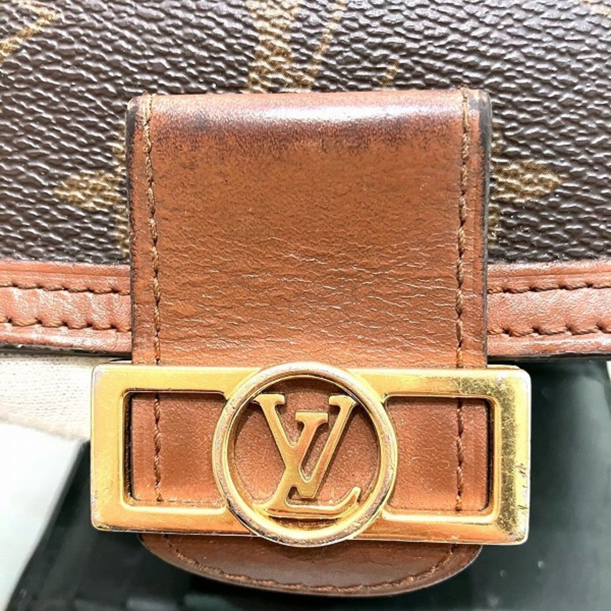 Louis Vuitton Louis Vuitton Monogram Reverse Portefeuille Dauphine Compact M68725 Tri-fold Wallet for Men and Women Size ONE SIZE - 8 Thumbnail