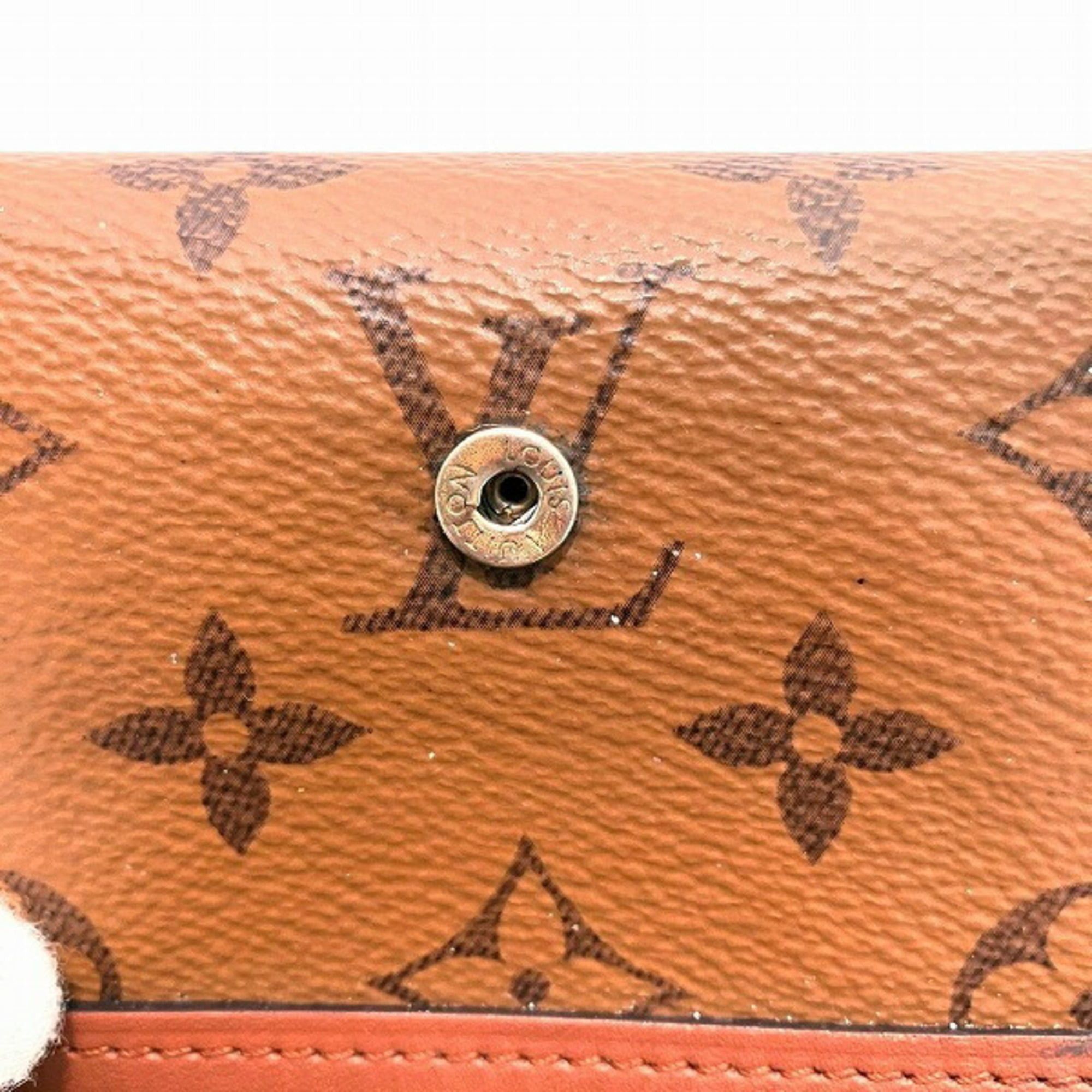 Louis Vuitton Louis Vuitton Monogram Reverse Portefeuille Dauphine Compact M68725 Tri-fold Wallet for Men and Women Size ONE SIZE - 6 Thumbnail
