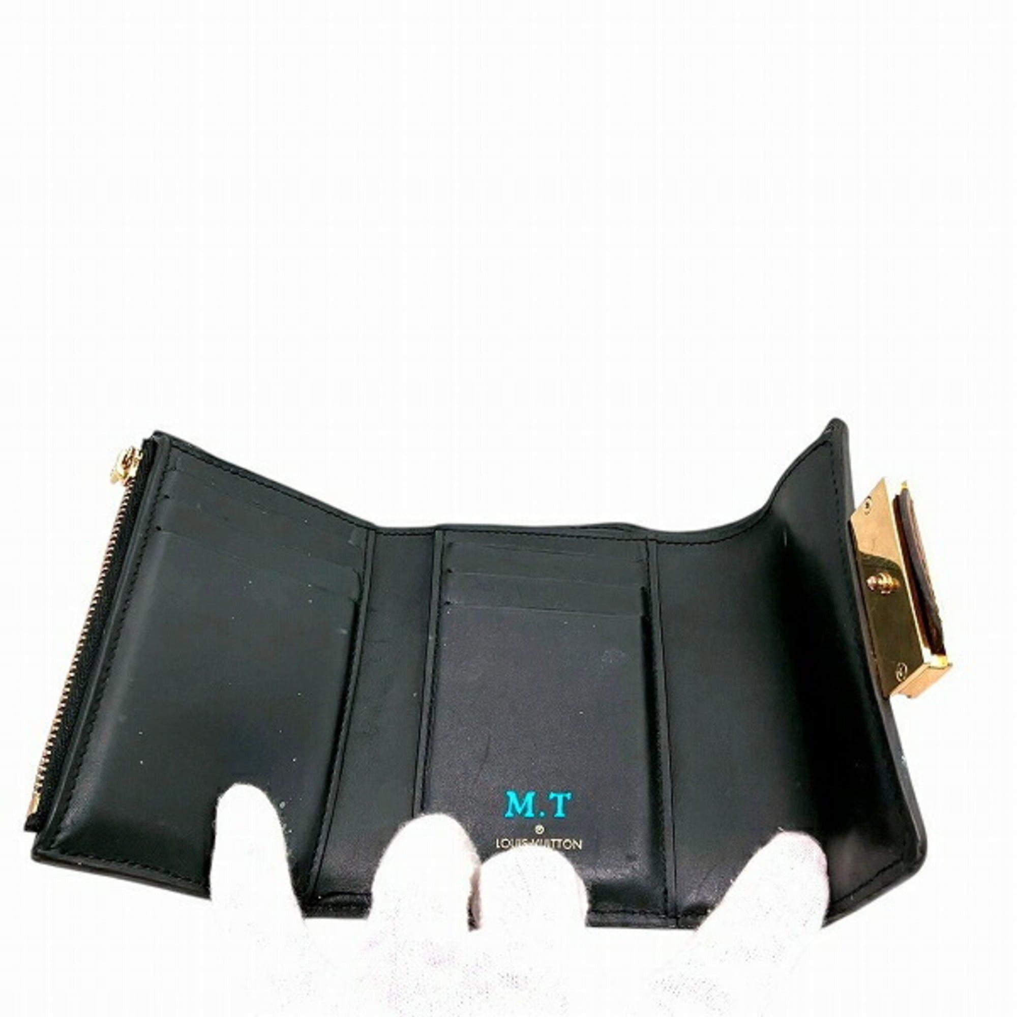 Louis Vuitton Louis Vuitton Monogram Reverse Portefeuille Dauphine Compact M68725 Tri-fold Wallet for Men and Women Size ONE SIZE - 3 Thumbnail