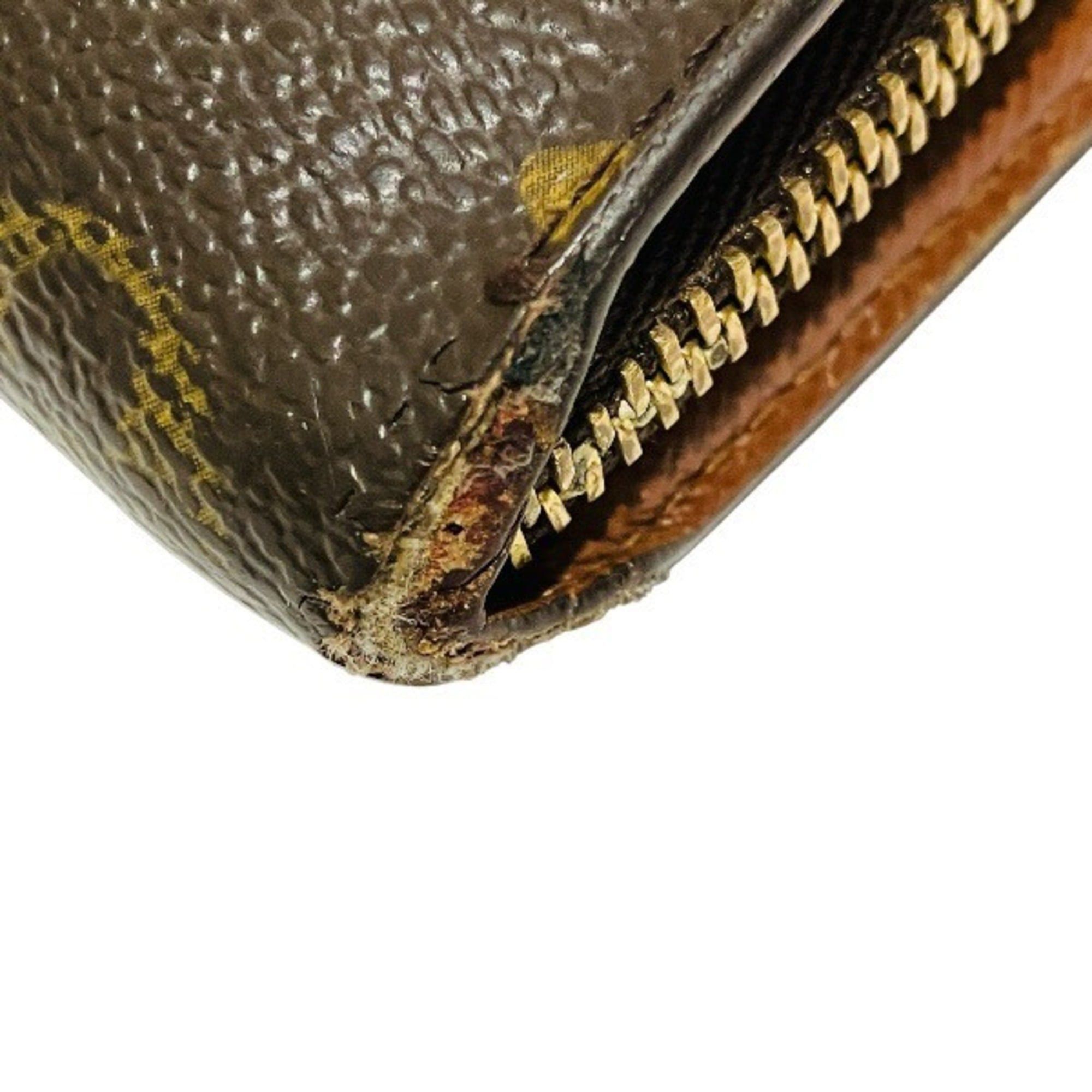 Louis Vuitton Louis Vuitton Monogram Portemonnaie Zip Wallet M61727 (Men's/Women's) Size ONE SIZE - 6 Thumbnail