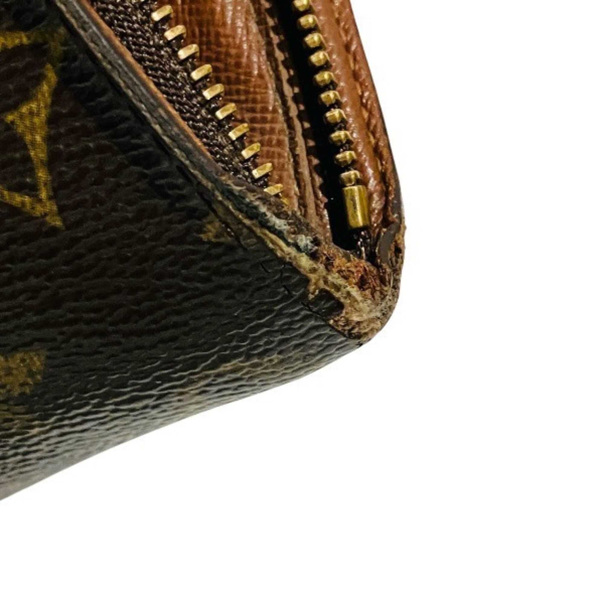 Louis Vuitton Louis Vuitton Monogram Portemonnaie Zip Wallet M61727 (Men's/Women's) Size ONE SIZE - 7 Thumbnail