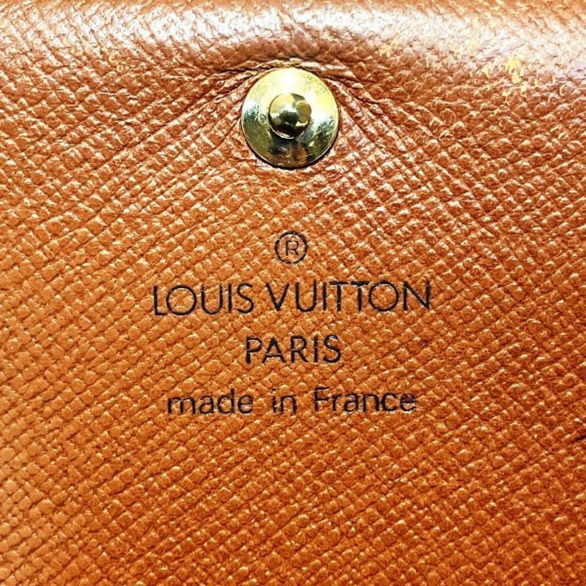 Louis Vuitton Louis Vuitton Monogram Portemonnaie Bifold Wallet M61730 (Men's/Women's) Size ONE SIZE - 4 Thumbnail