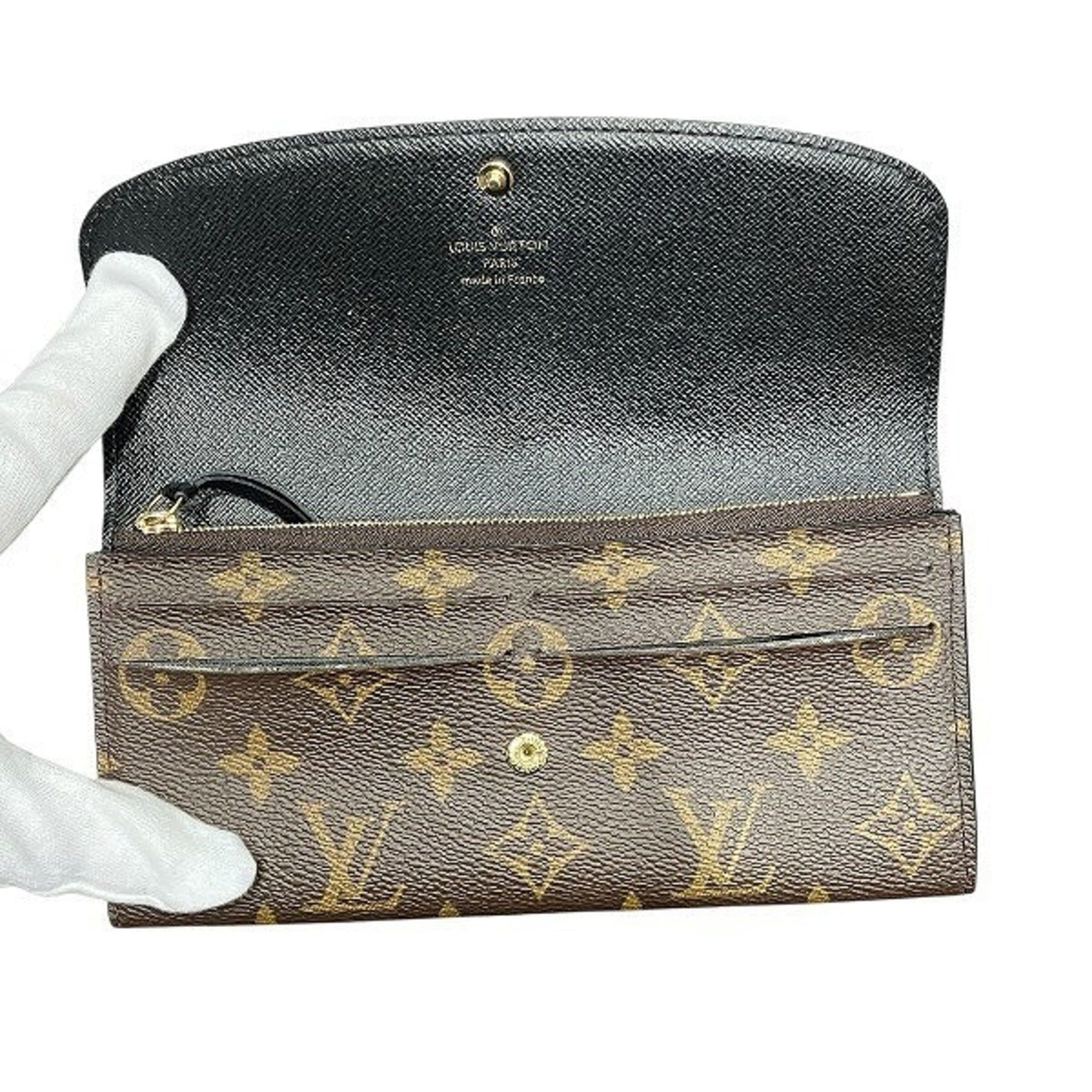 Louis Vuitton Louis Vuitton Monogram Portefeuille Emilie M82157 Long Wallet, Bi-fold Men's and Women's Size ONE SIZE - 3 Thumbnail