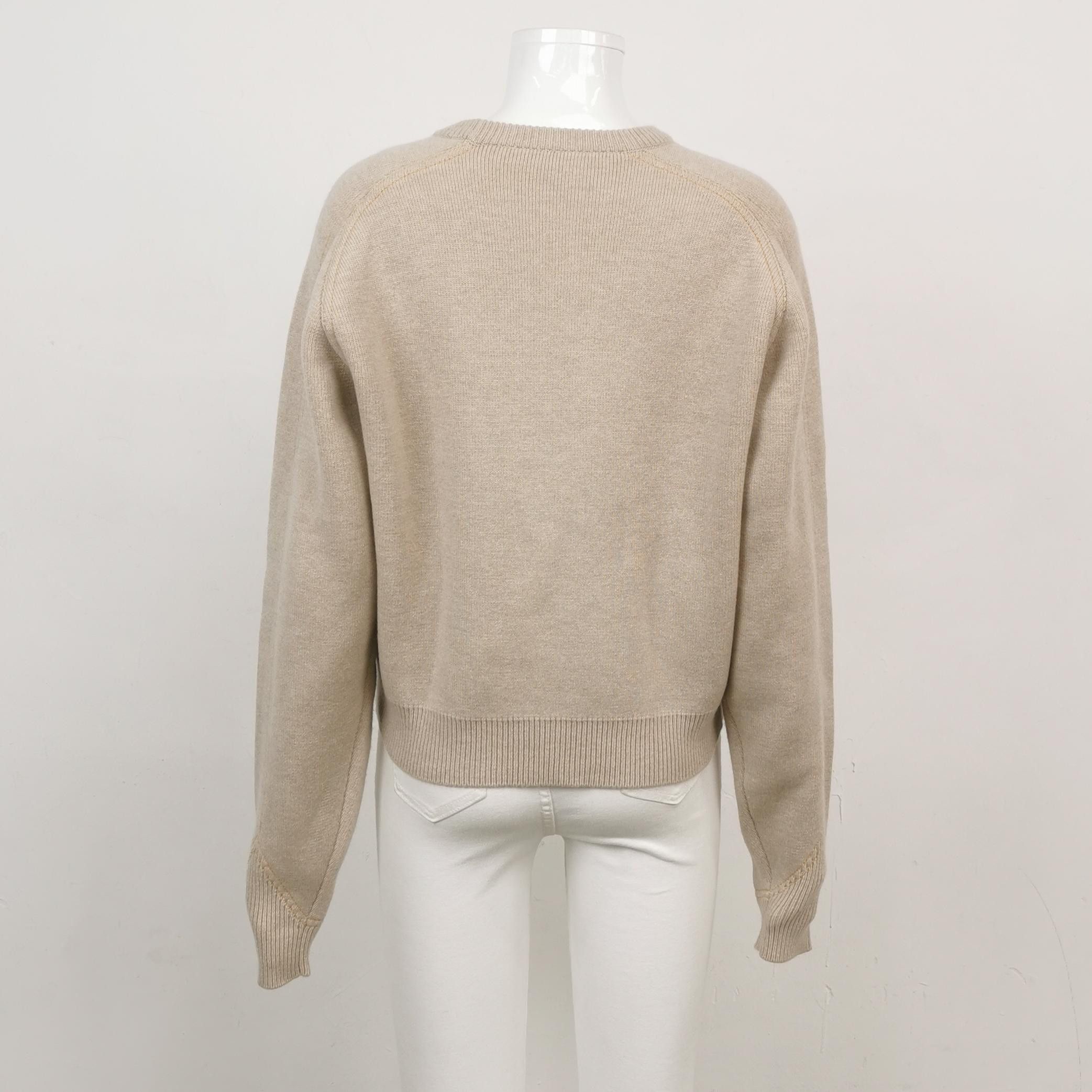 Louis Vuitton Louis Vuitton Wool Blend Leather Patch Sweater XS Size XS / US 0-2 / IT 36-38 - 2 Thumbnail