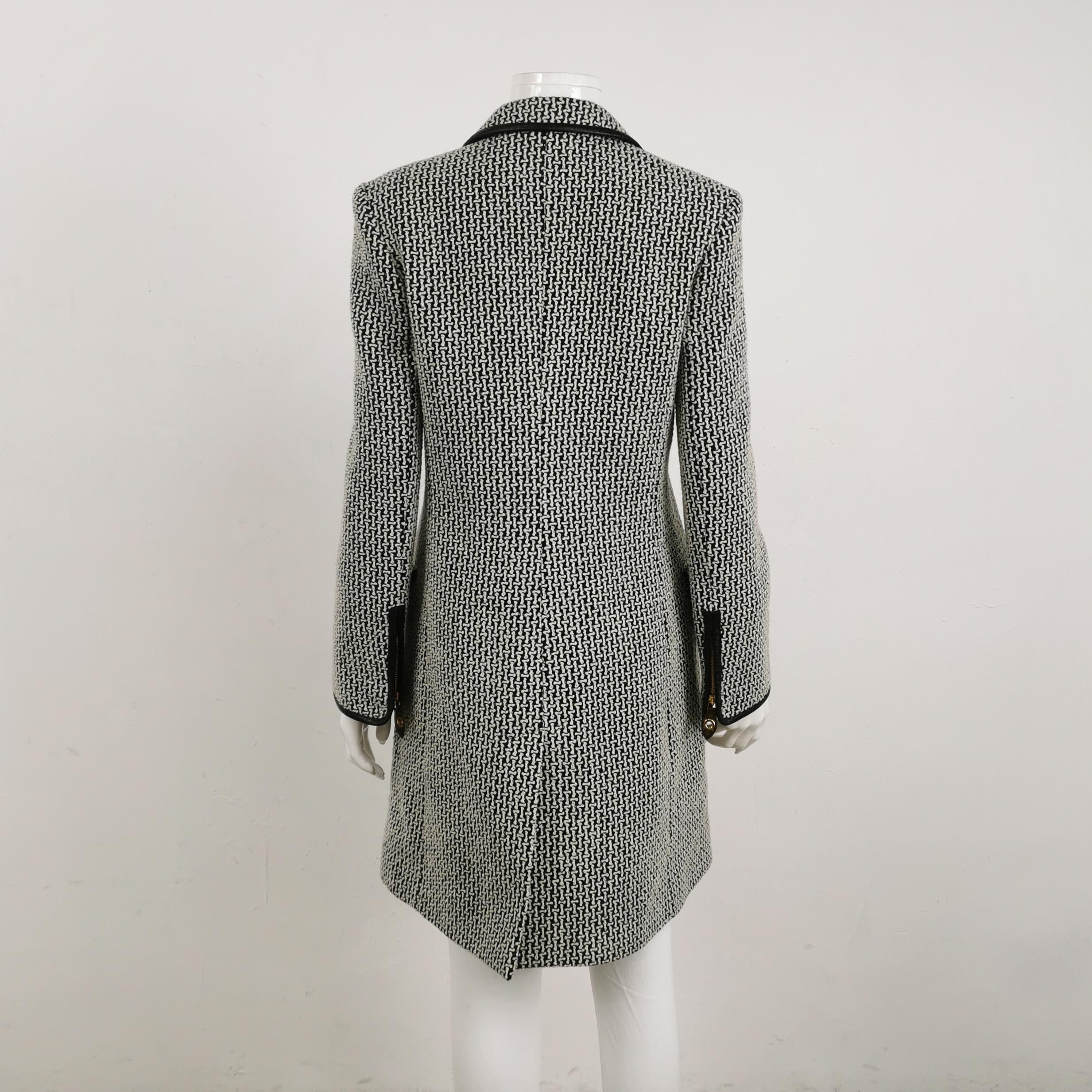 Louis Vuitton Louis Vuitton Wool Blend Tweed Coat Size 34 Size XS / US 0-2 / IT 36-38 - 2 Thumbnail