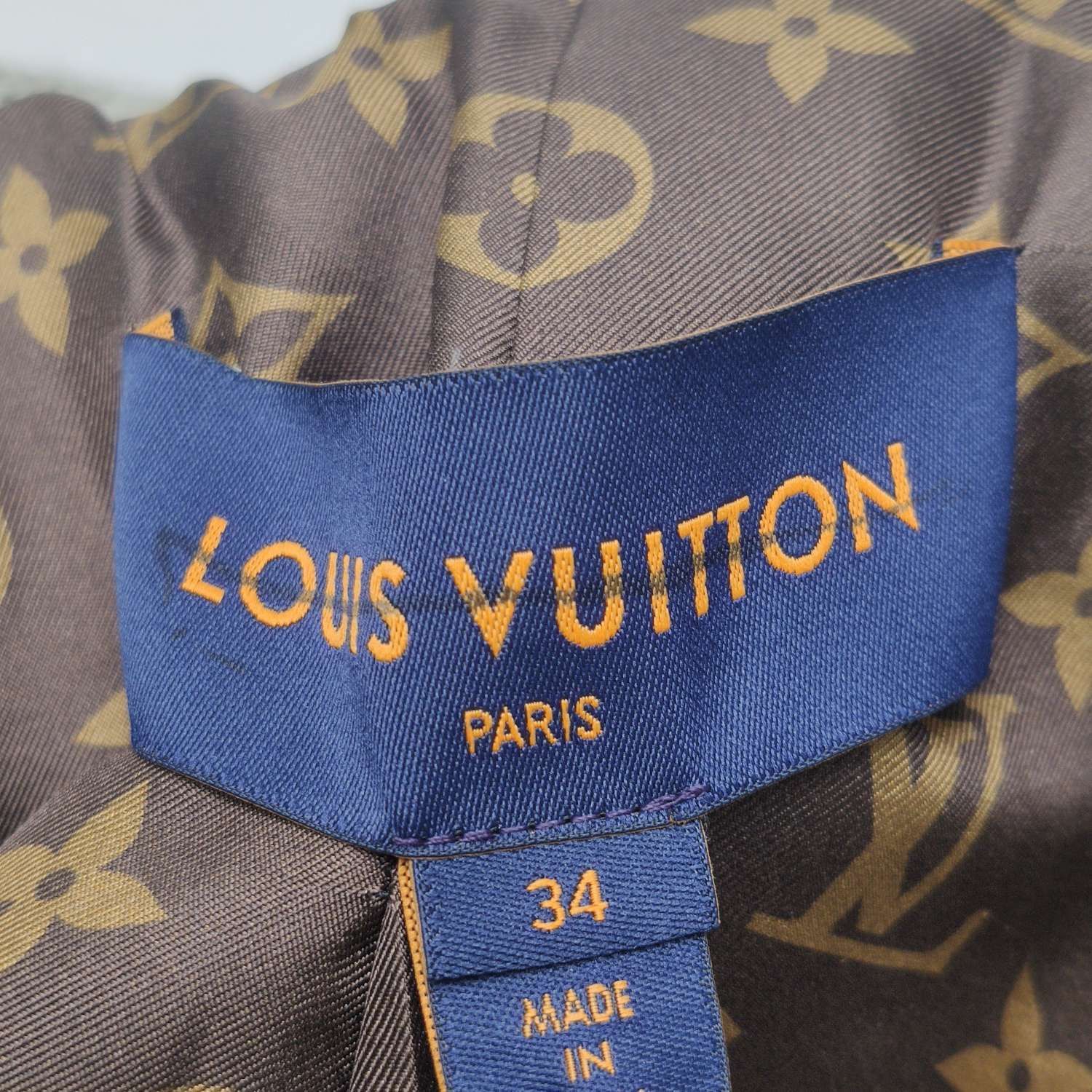 Louis Vuitton Louis Vuitton Wool Blend Tweed Coat Size 34 Size XS / US 0-2 / IT 36-38 - 6 Thumbnail