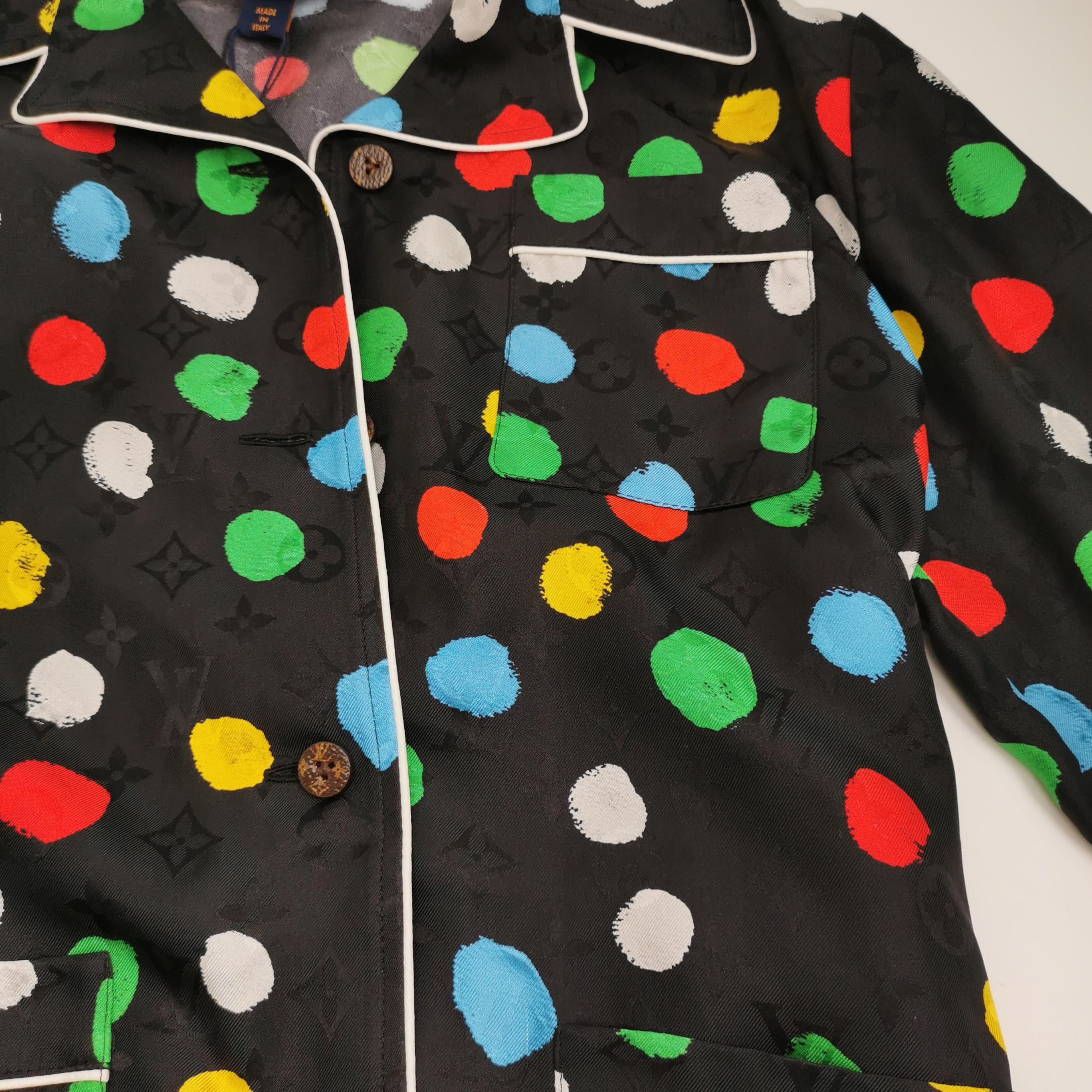 Louis Vuitton Louis Vuitton x Yayoi Kusama Painted Dots Pajama Shirt FR 36 Size XS / US 0-2 / IT 36-38 - 3 Thumbnail