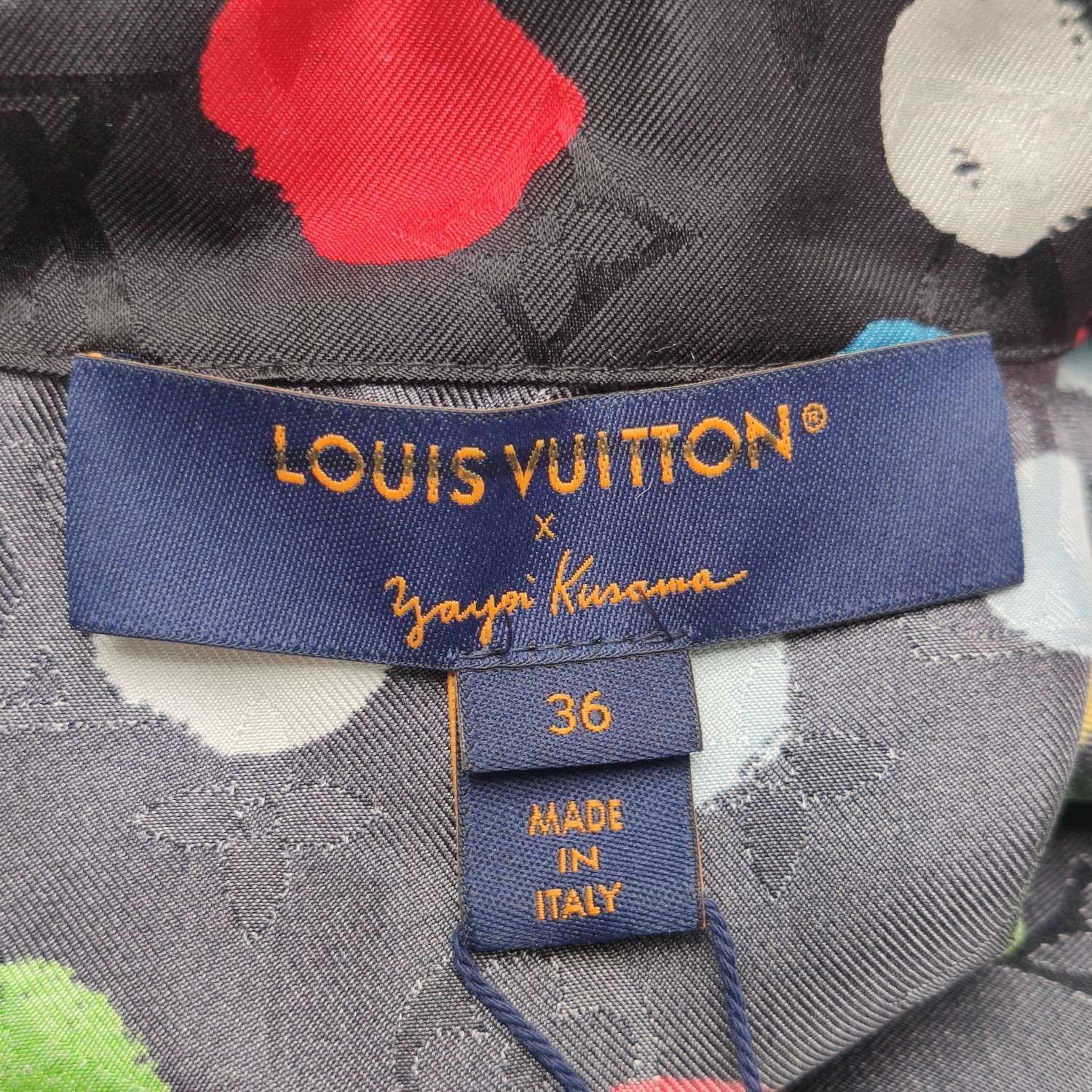 Louis Vuitton Louis Vuitton x Yayoi Kusama Painted Dots Pajama Shirt FR 36 Size XS / US 0-2 / IT 36-38 - 6 Thumbnail