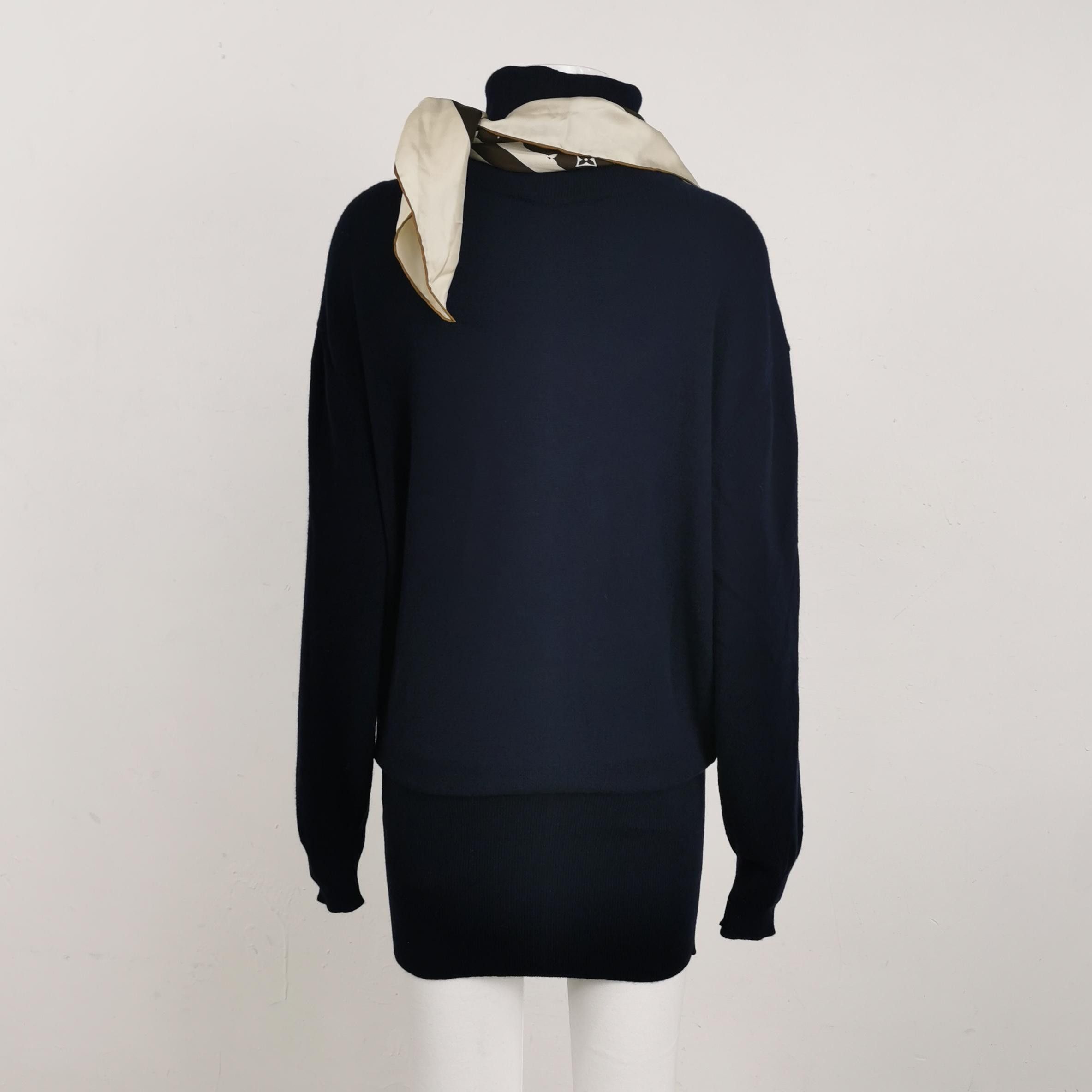 Louis Vuitton Louis Vuitton Cashmere Blend Mini Dress XS Size XS / US 0-2 / IT 36-38 - 2 Thumbnail