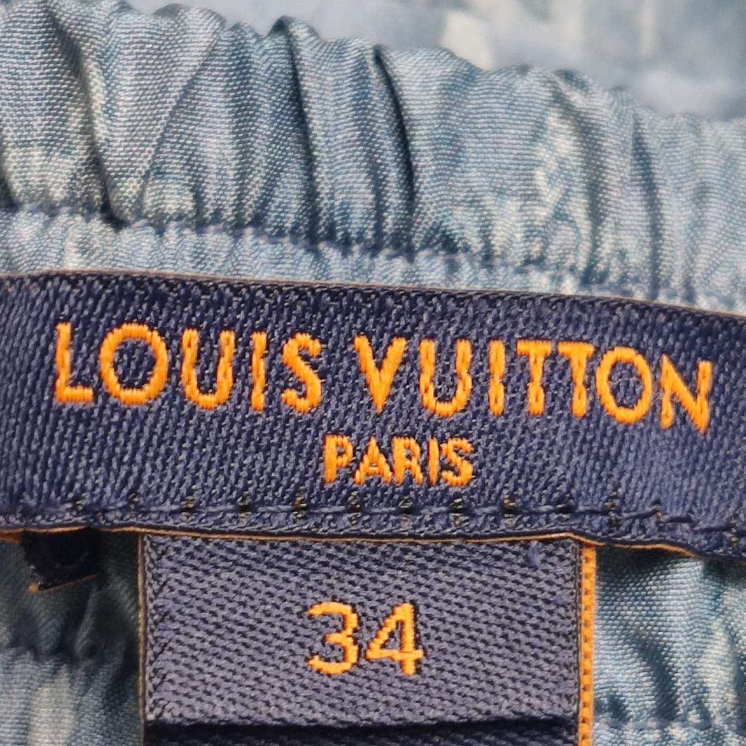 Louis Vuitton Louis Vuitton Monogram Silk Pants Size 34 Size 25" / US 0 / IT 36 - 4 Thumbnail