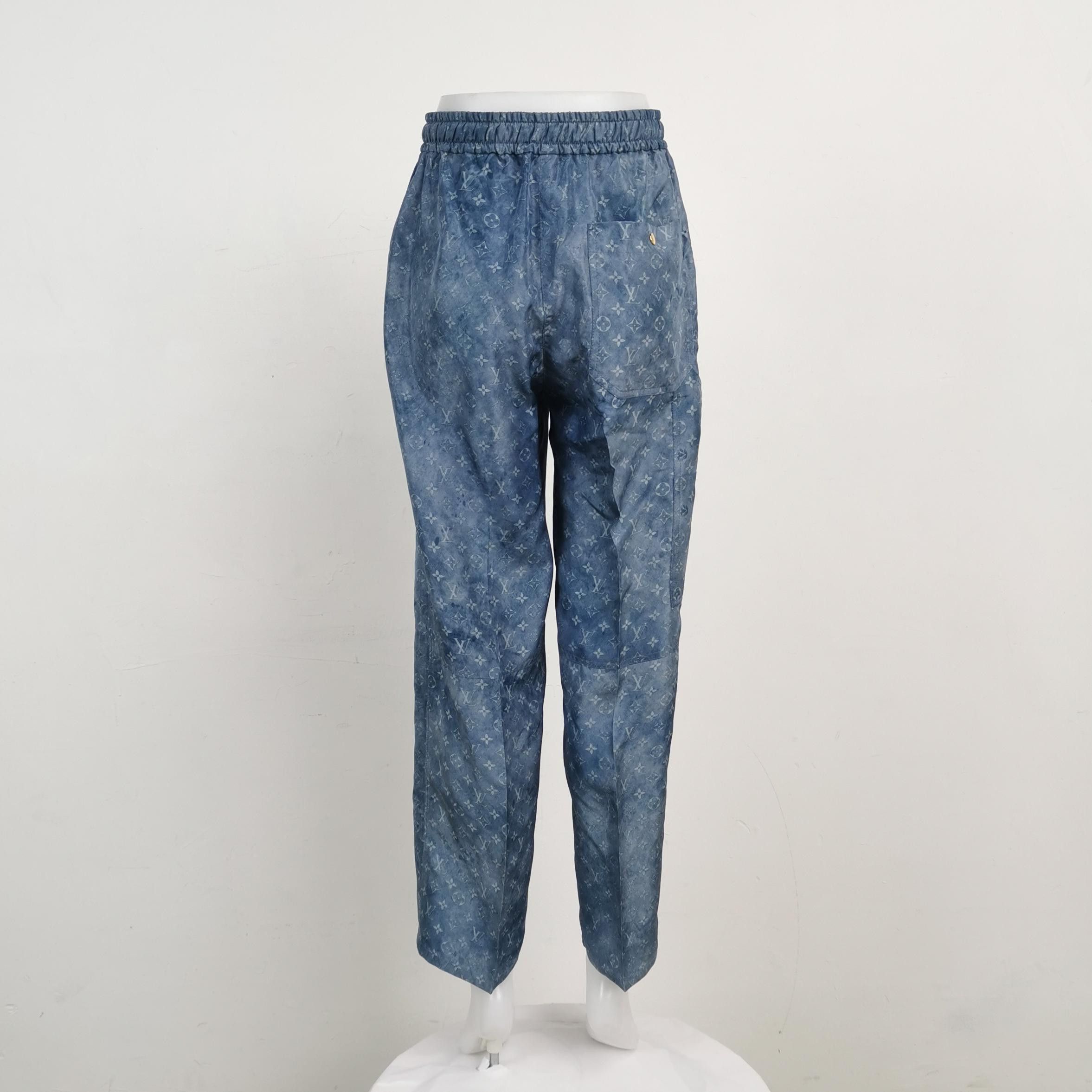 Louis Vuitton Louis Vuitton Monogram Silk Pants Size 34 Size 25" / US 0 / IT 36 - 2 Thumbnail