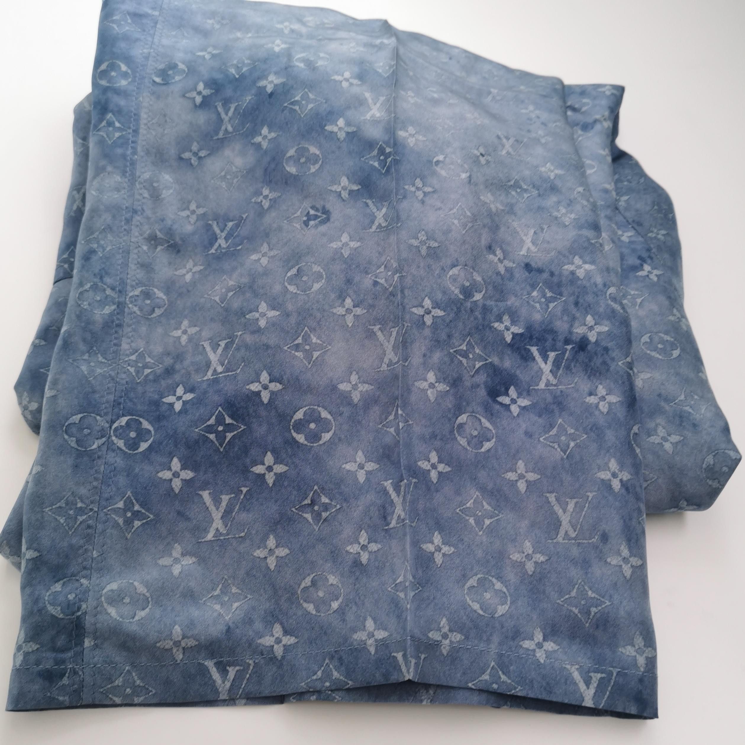 Louis Vuitton Louis Vuitton Monogram Silk Pants Size 34 Size 25" / US 0 / IT 36 - 3 Thumbnail