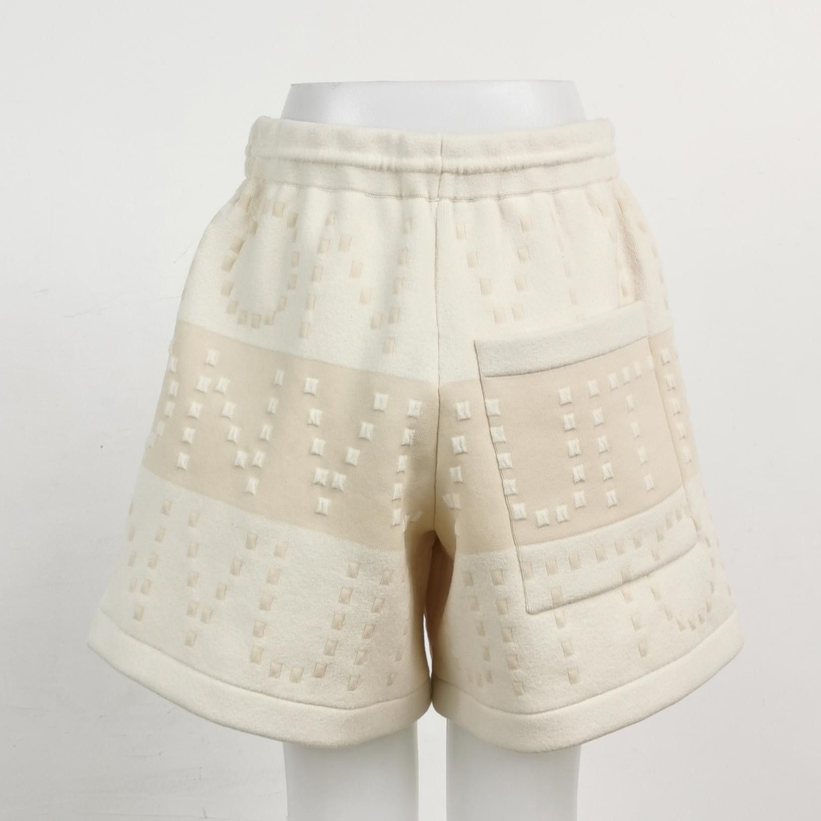 Louis Vuitton Louis Vuitton Wool Blend Monogram Bermuda Shorts Size S Size US 30 / EU 46 - 2 Thumbnail