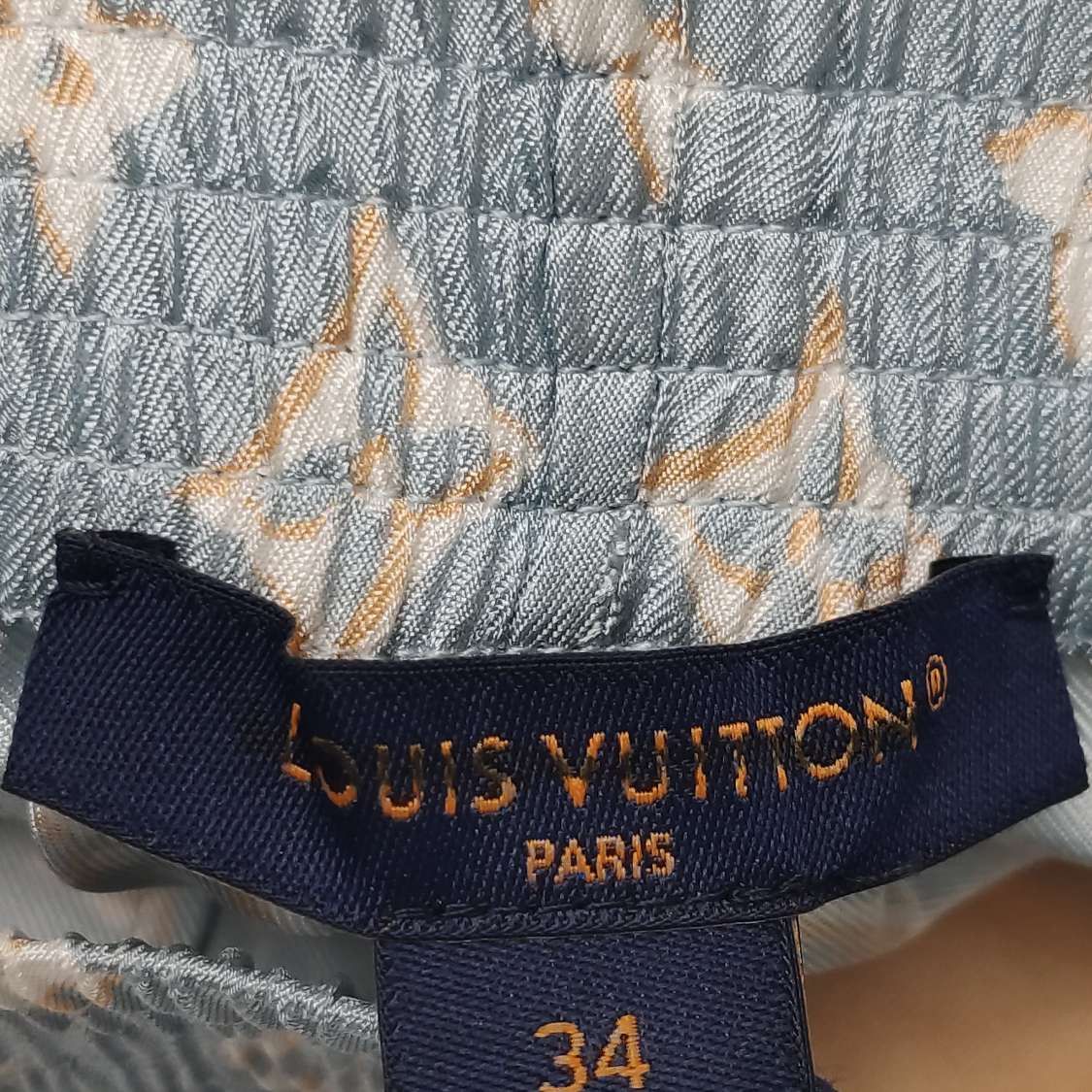 Louis Vuitton Louis Vuitton Monogram Silk Pajama Shorts Size 34 Size 25" / US 0 / IT 36 - 5 Thumbnail