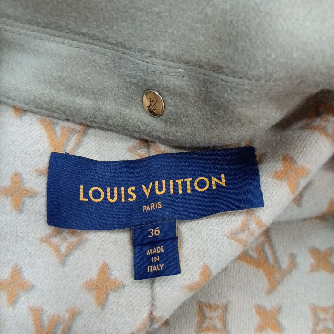 Louis Vuitton Louis Vuitton Monogram Reversible Wool Coat Size 36 Size XS / US 0-2 / IT 36-38 - 5 Thumbnail