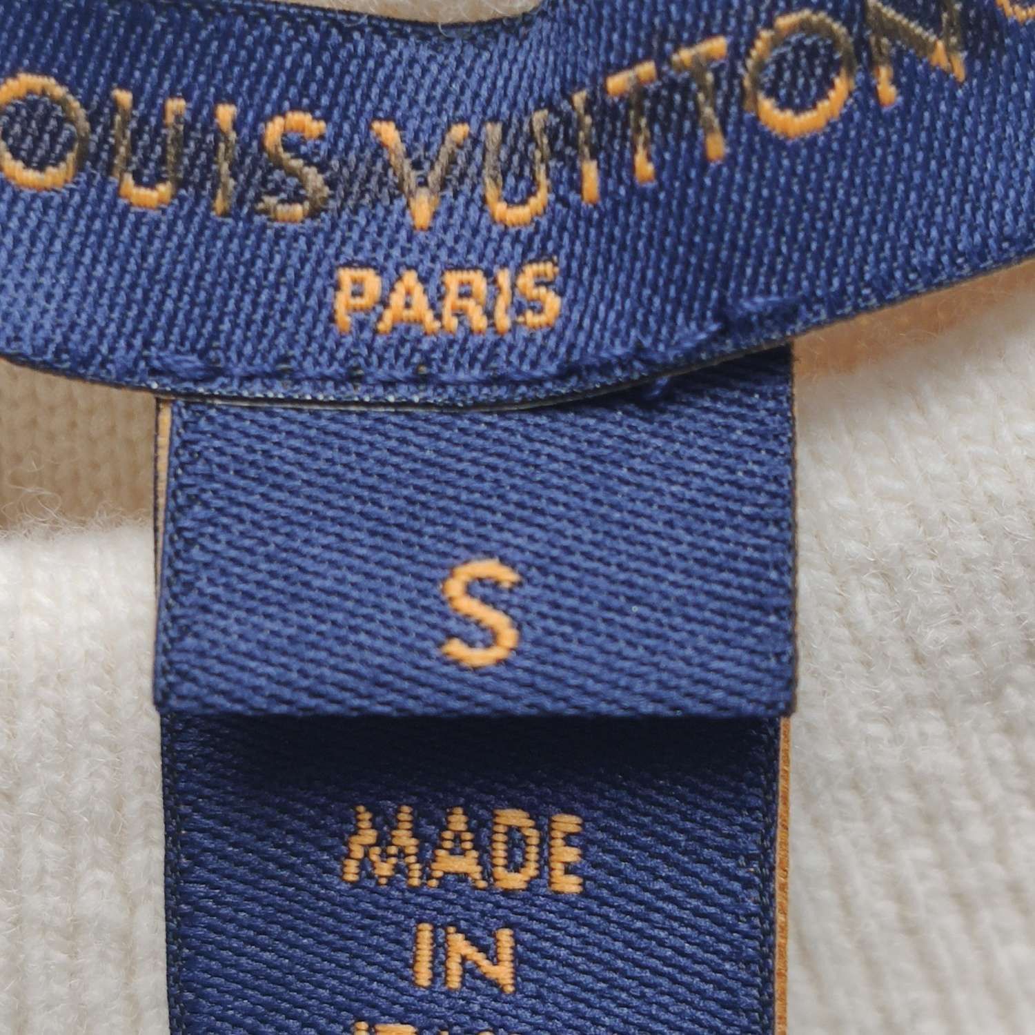 Louis Vuitton Louis Vuitton Logo Textured Sweater Size S Size S / US 4 / IT 40 - 7 Thumbnail