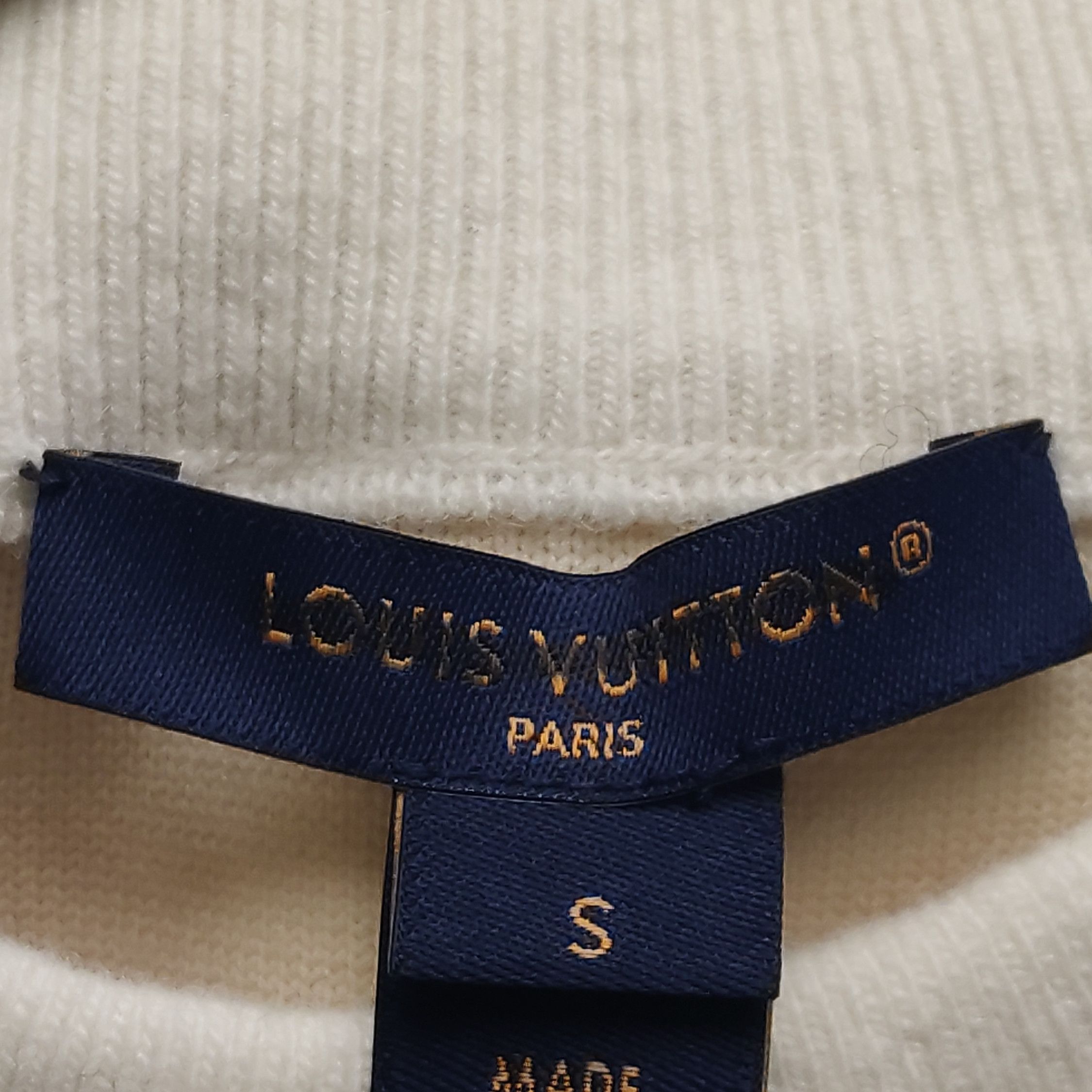 Louis Vuitton Louis Vuitton Logo Textured Sweater Size S Size S / US 4 / IT 40 - 12 Thumbnail