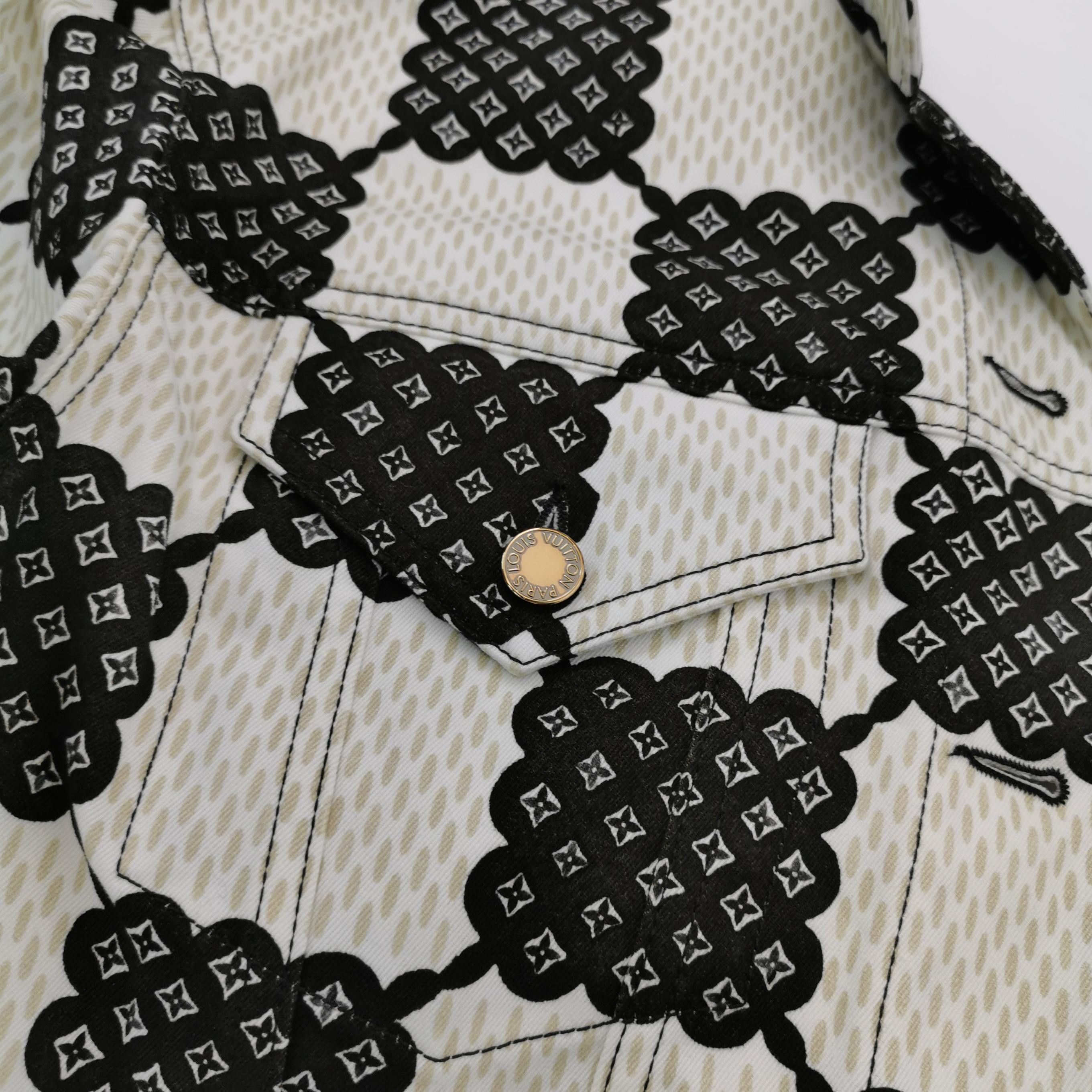 Louis Vuitton Louis Vuitton Monogram Pattern Jacket Size 40 Size M / US 6-8 / IT 42-44 - 3 Thumbnail