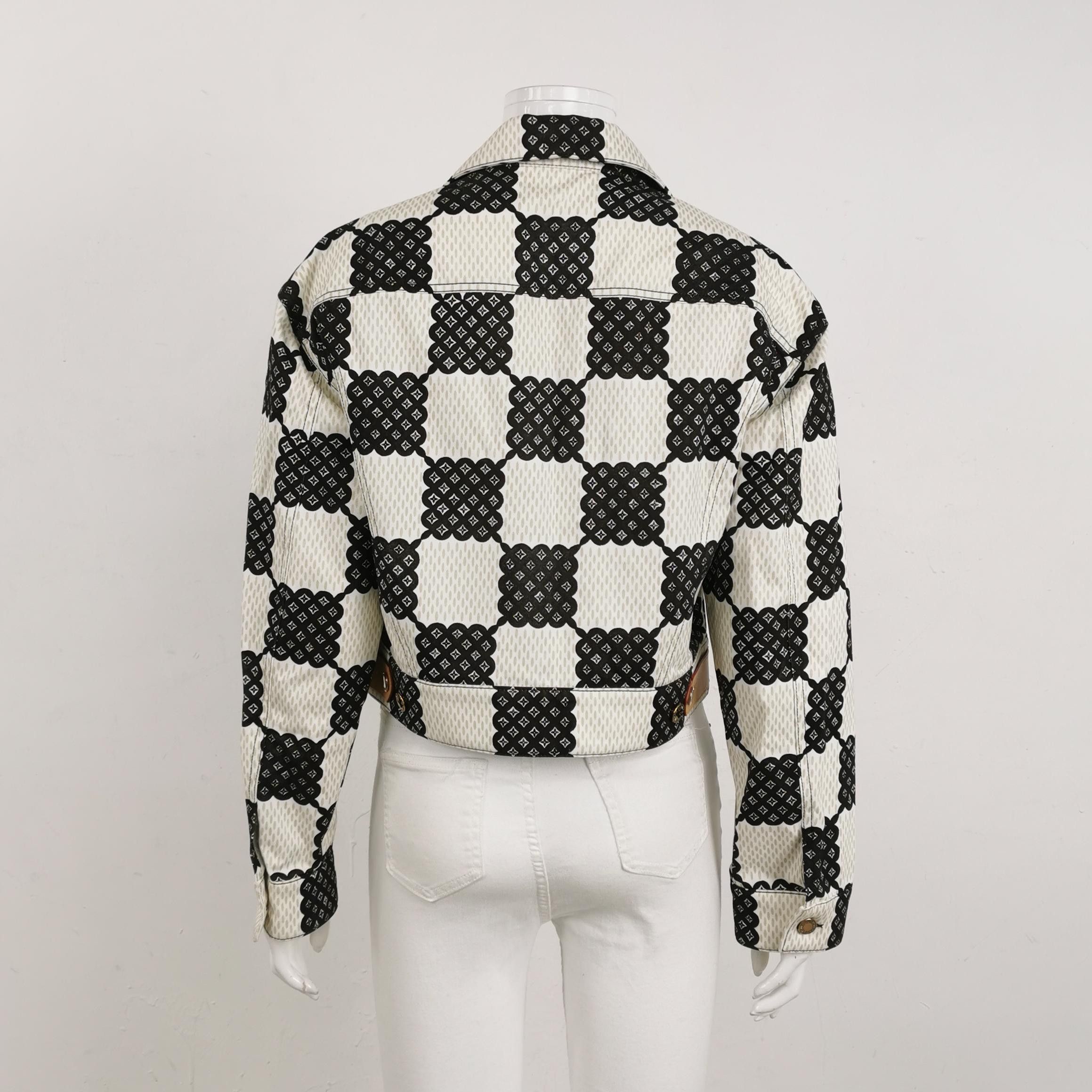 Louis Vuitton Louis Vuitton Monogram Pattern Jacket Size 40 Size M / US 6-8 / IT 42-44 - 2 Thumbnail