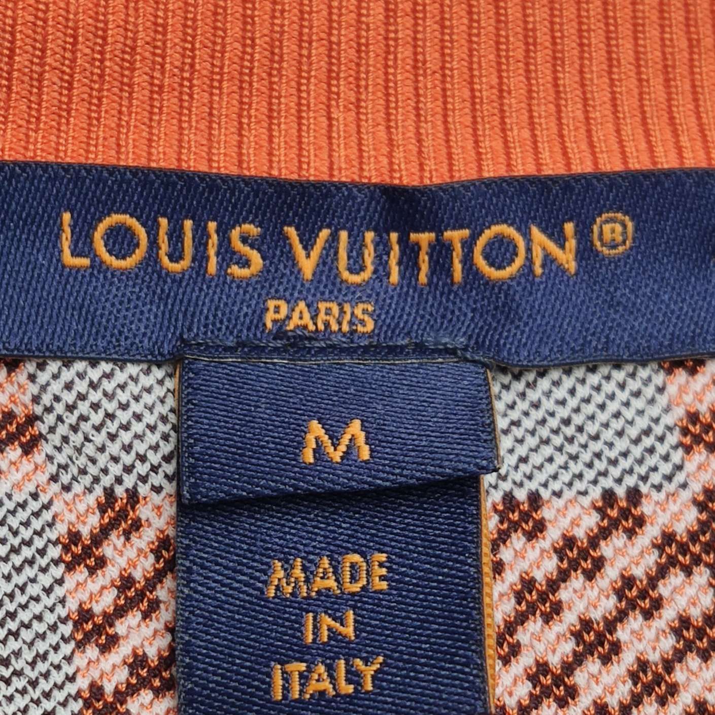Louis Vuitton Louis Vuitton Checkerboard Knit Sweater Size M Size M / US 6-8 / IT 42-44 - 4 Thumbnail