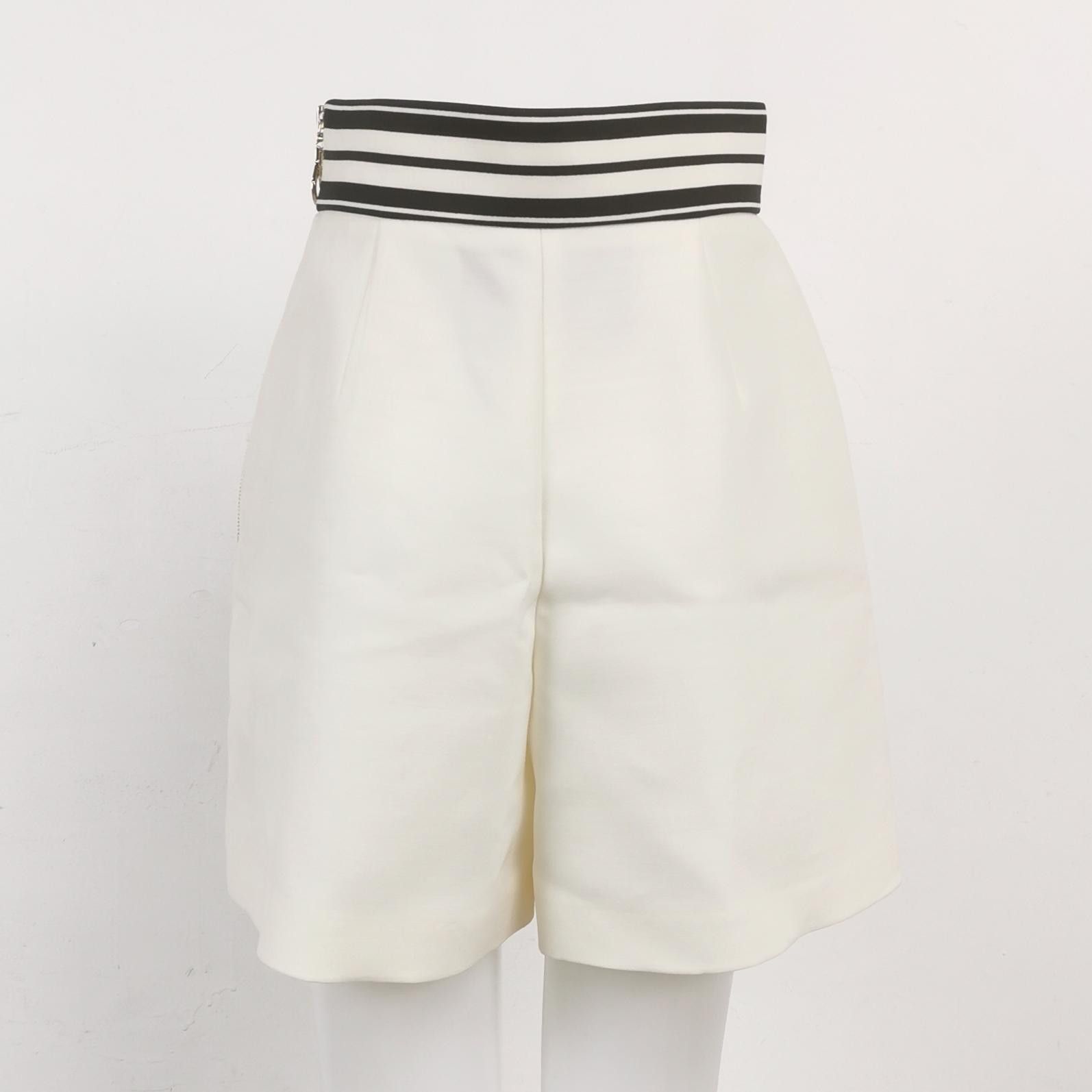 Louis Vuitton Louis Vuitton Striped Logo Shorts Size 34 Size 25" / US 0 / IT 36 - 2 Thumbnail
