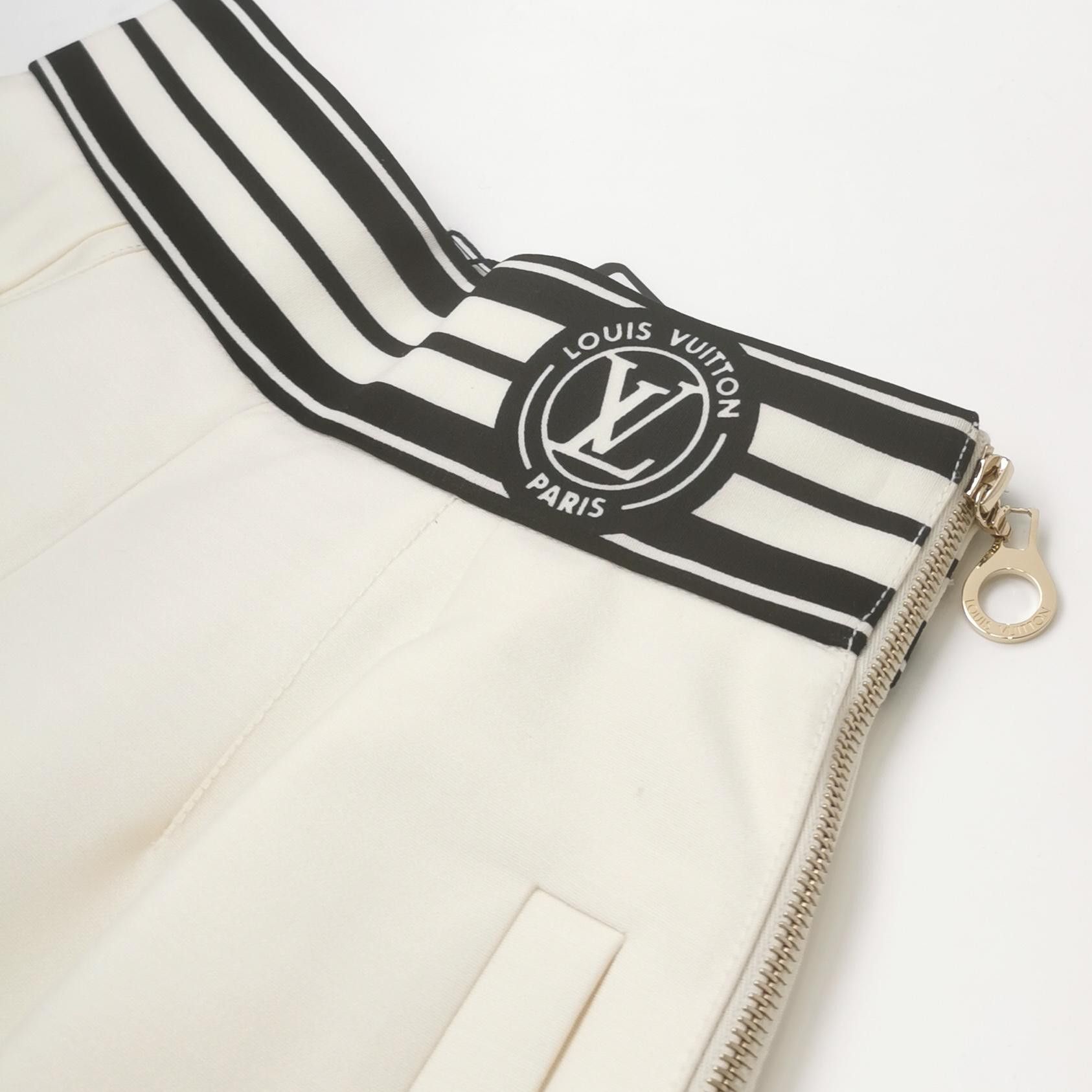 Louis Vuitton Louis Vuitton Striped Logo Shorts Size 34 Size 25" / US 0 / IT 36 - 3 Thumbnail