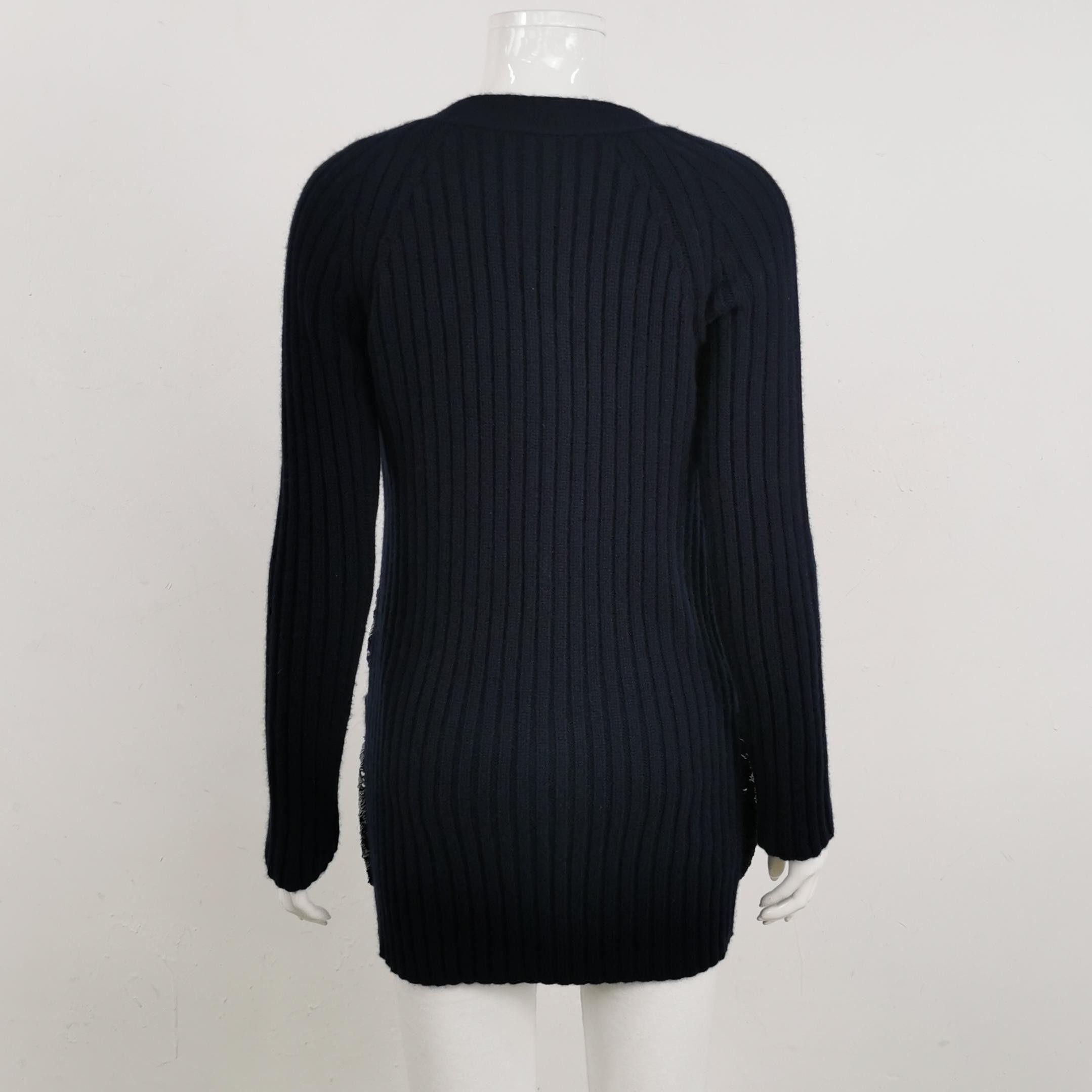 Louis Vuitton Louis Vuitton Sequin Cashmere Cardigan XS Size XS / US 0-2 / IT 36-38 - 2 Thumbnail