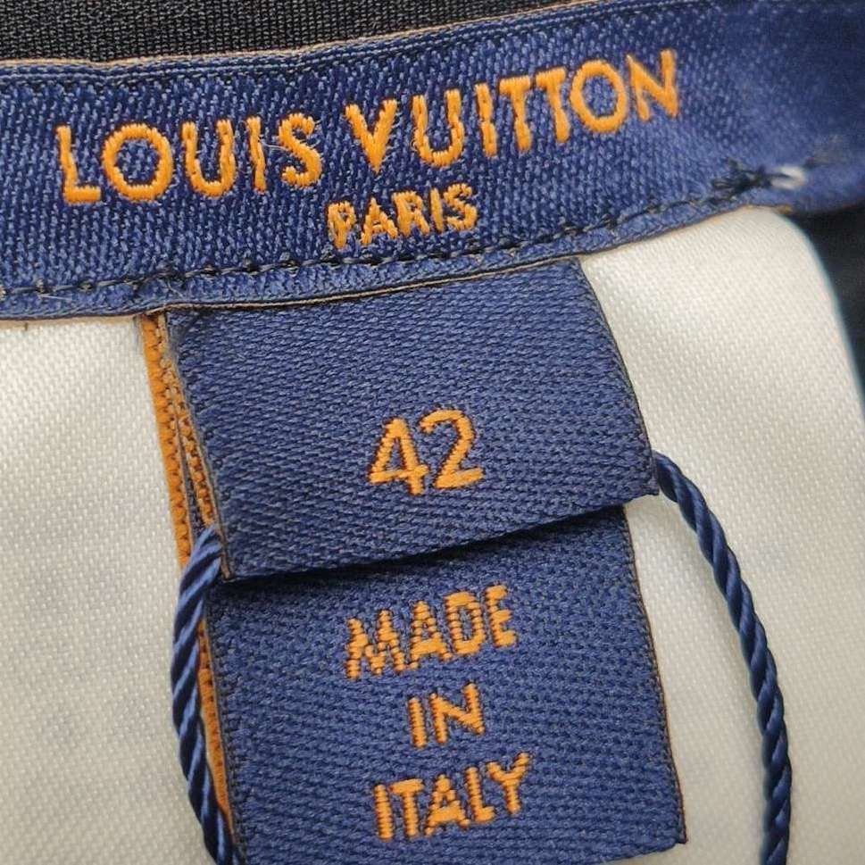 Louis Vuitton Louis Vuitton Leather Logo Casual Pants Size 32 Size US 32 / EU 48 - 7 Thumbnail