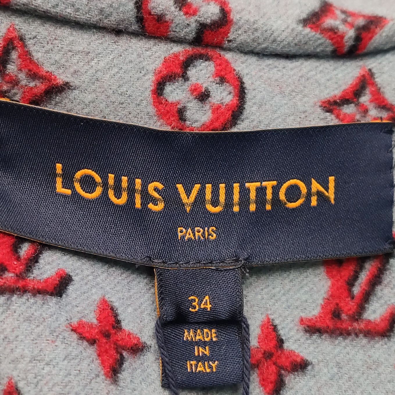 Louis Vuitton Louis Vuitton Monogram Wool Silk Jacket Size 34 Size XS / US 0-2 / IT 36-38 - 5 Thumbnail