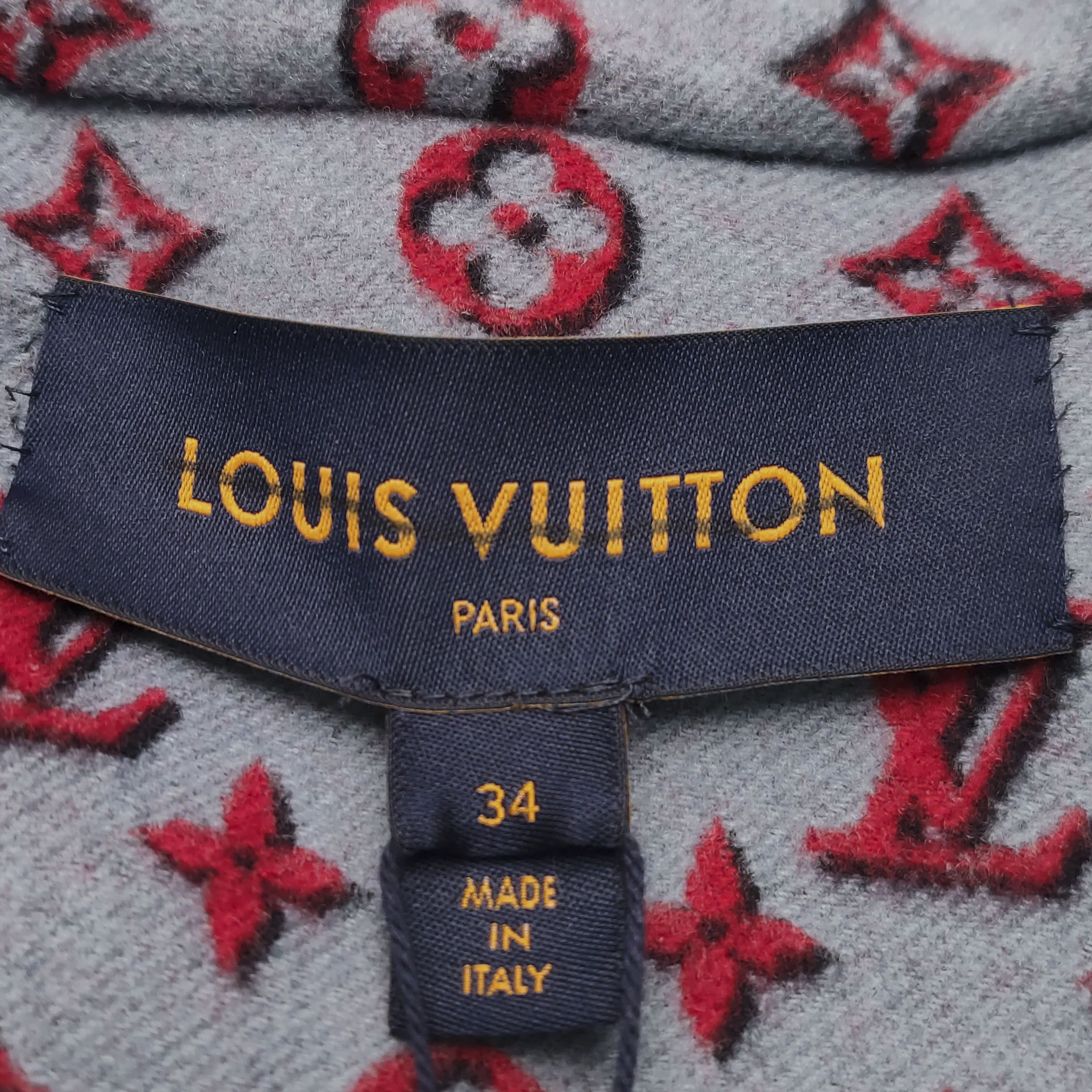 Louis Vuitton Louis Vuitton Monogram Wool Silk Jacket Size 34 Size XS / US 0-2 / IT 36-38 - 14 Thumbnail