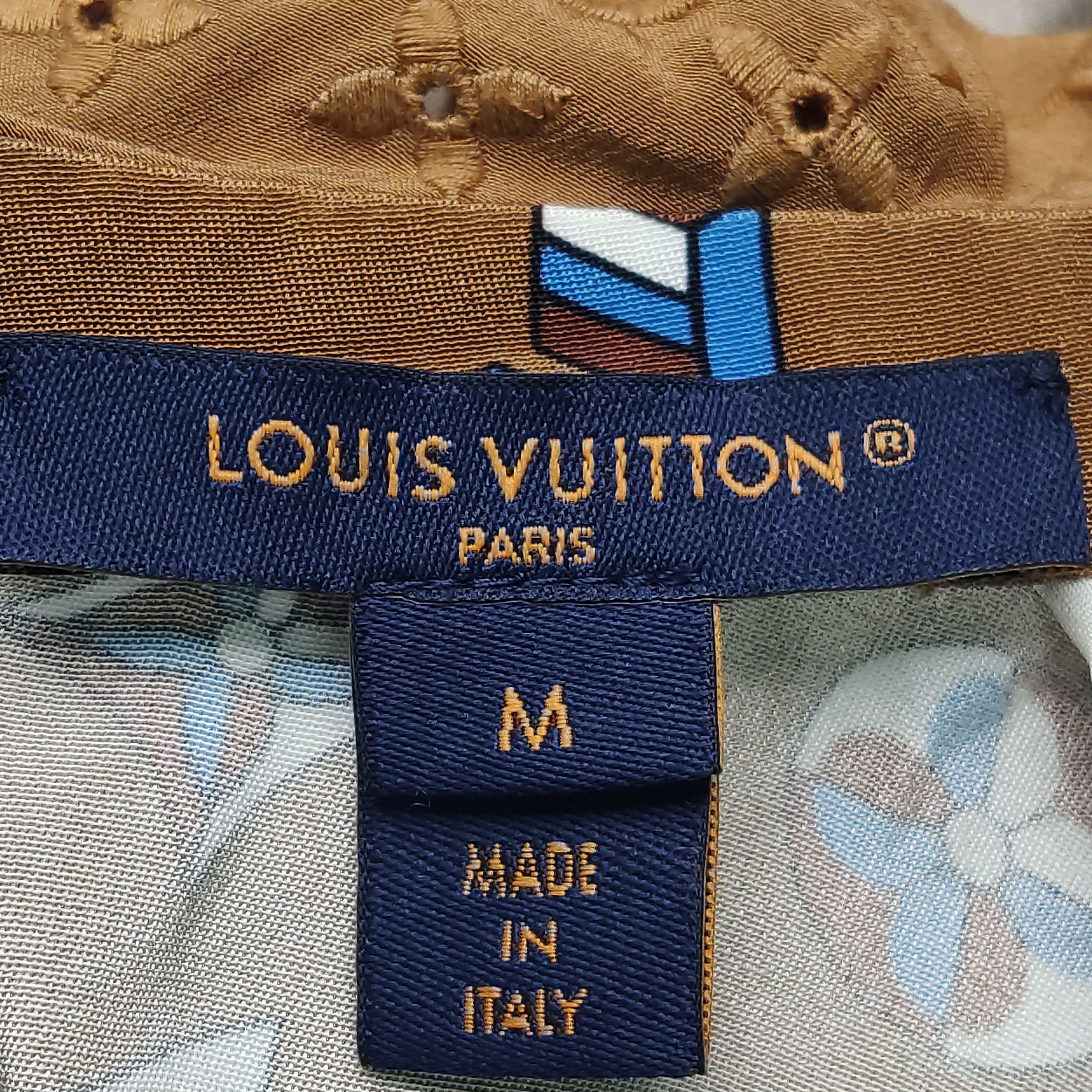 Louis Vuitton Louis Vuitton Monogram Silk Blend Dress Size M Size M / US 6-8 / IT 42-44 - 6 Thumbnail