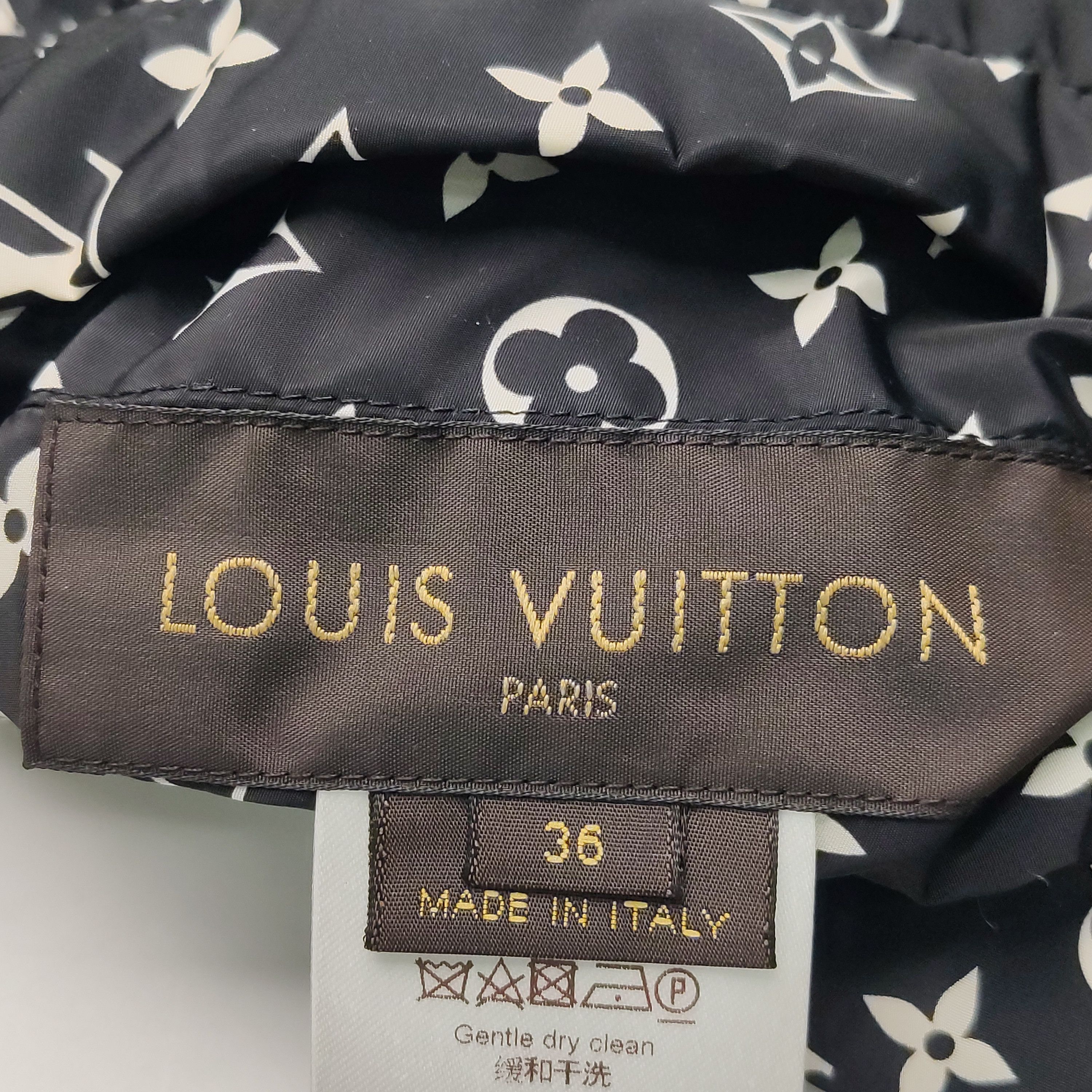 Louis Vuitton Louis Vuitton Monogram Reversible Hooded Jacket Size 36 Size XS / US 0-2 / IT 36-38 - 6 Thumbnail