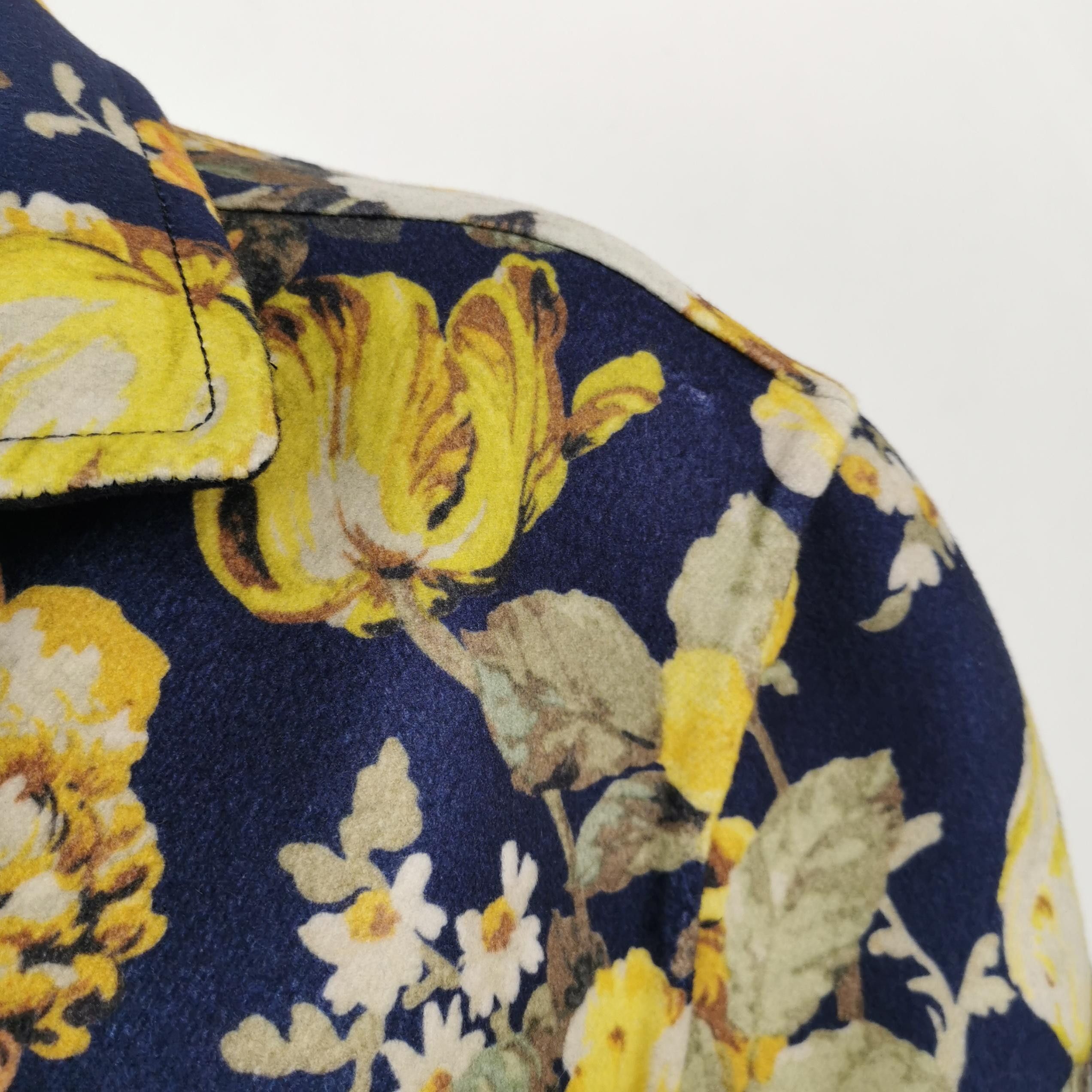 Louis Vuitton Louis Vuitton Floral Reversible Wool Coat Size 38 Size S / US 4 / IT 40 - 5 Thumbnail